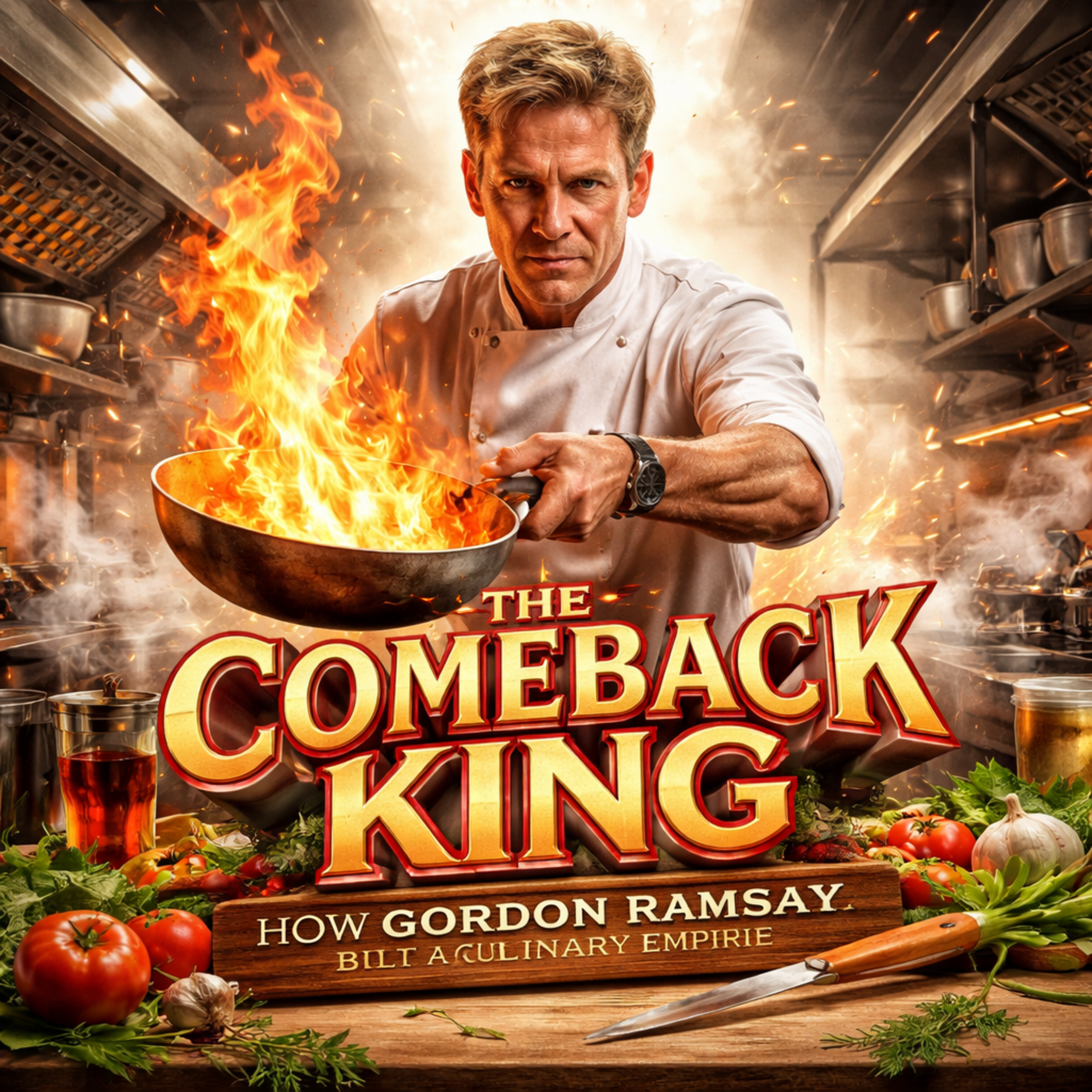 The Comeback King: How Gordon Ramsay Built a Culinary Empire