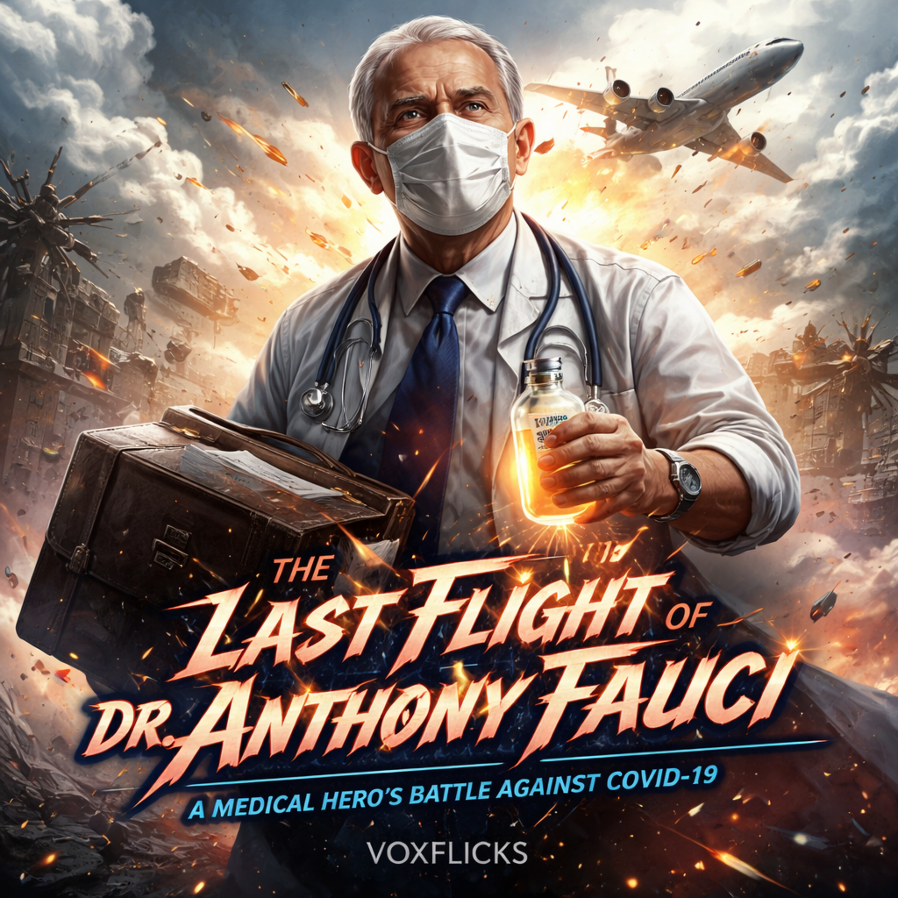 The Last Flight of Dr. Anthony Fauci: A Medical Hero's Battle Against COVID-19