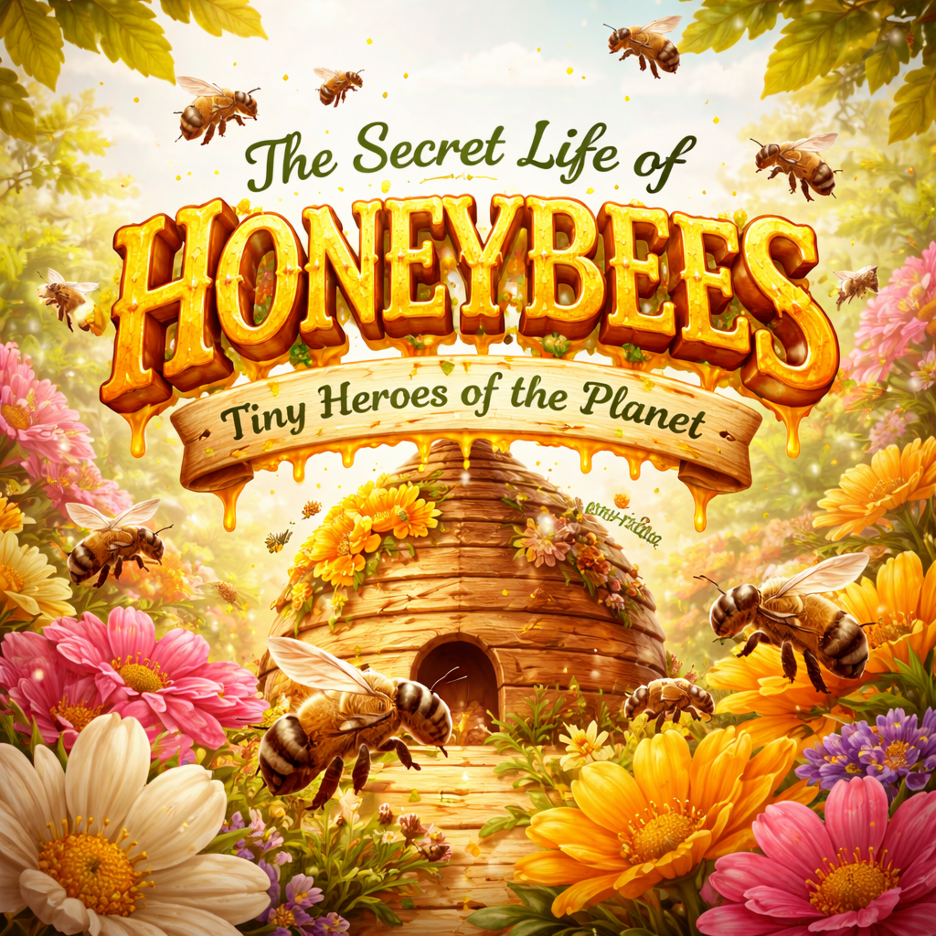 The Secret Life of Honeybees: Tiny Heroes of the Planet