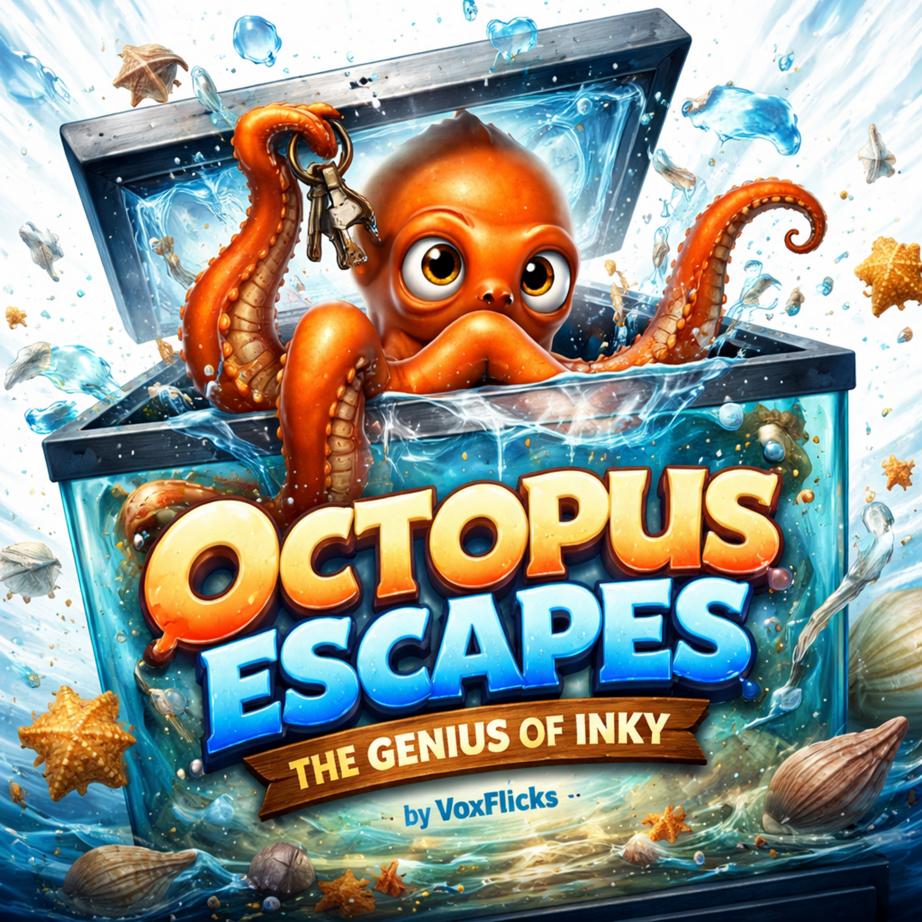 Octopus Escapes: The Genius of Inky
