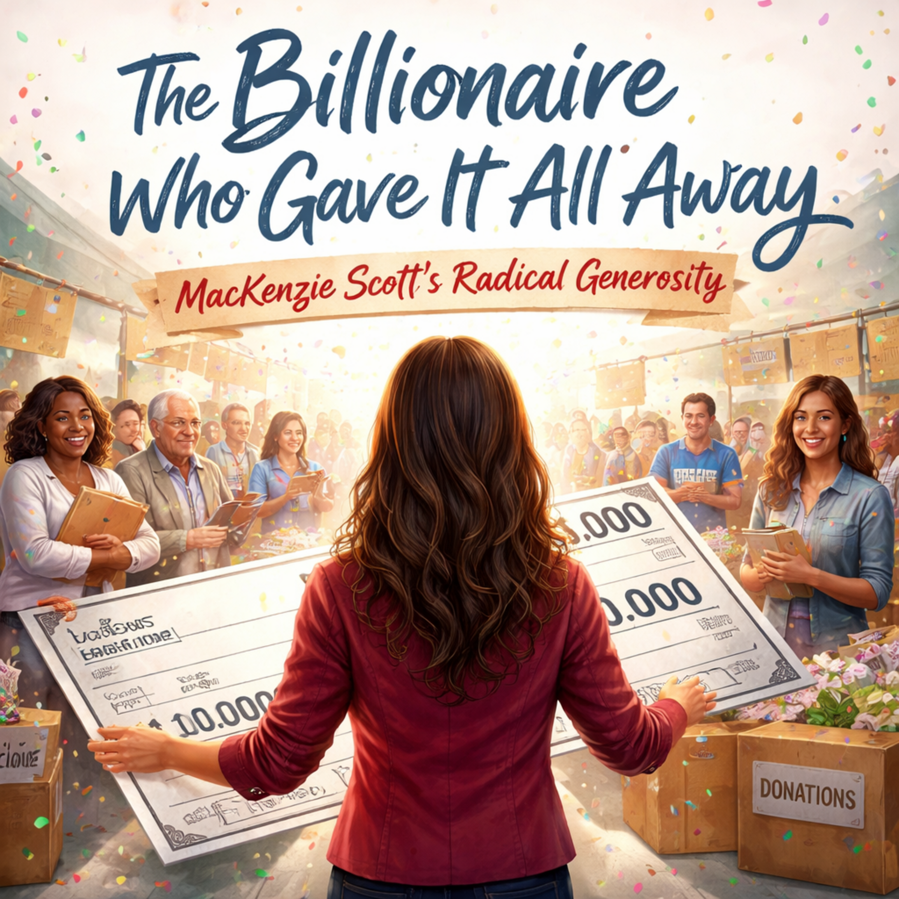 The Billionaire Who Gave It All Away: MacKenzie Scott's Radical Generosity