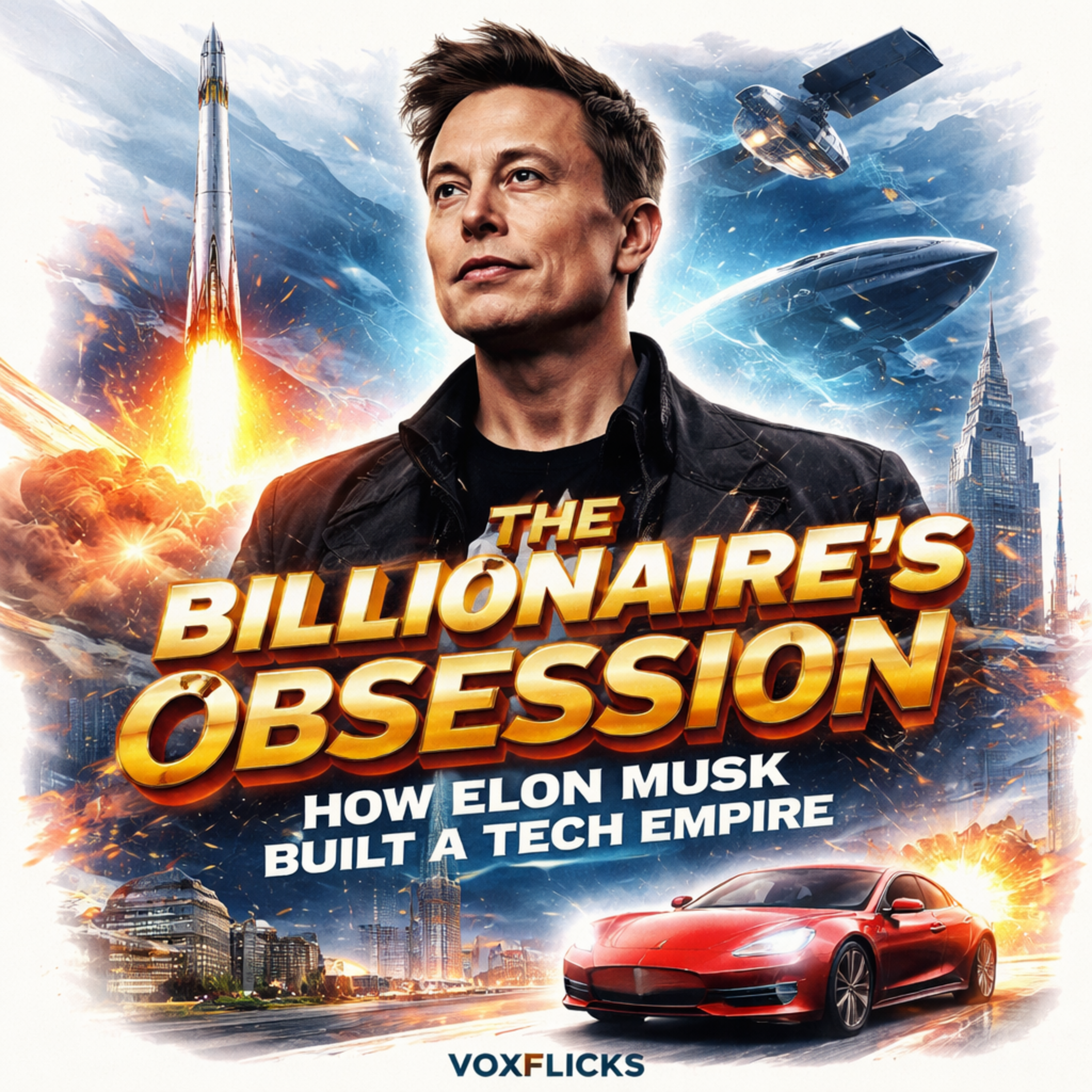 The Billionaire's Obsession: How Elon Musk Built a Tech Empire
