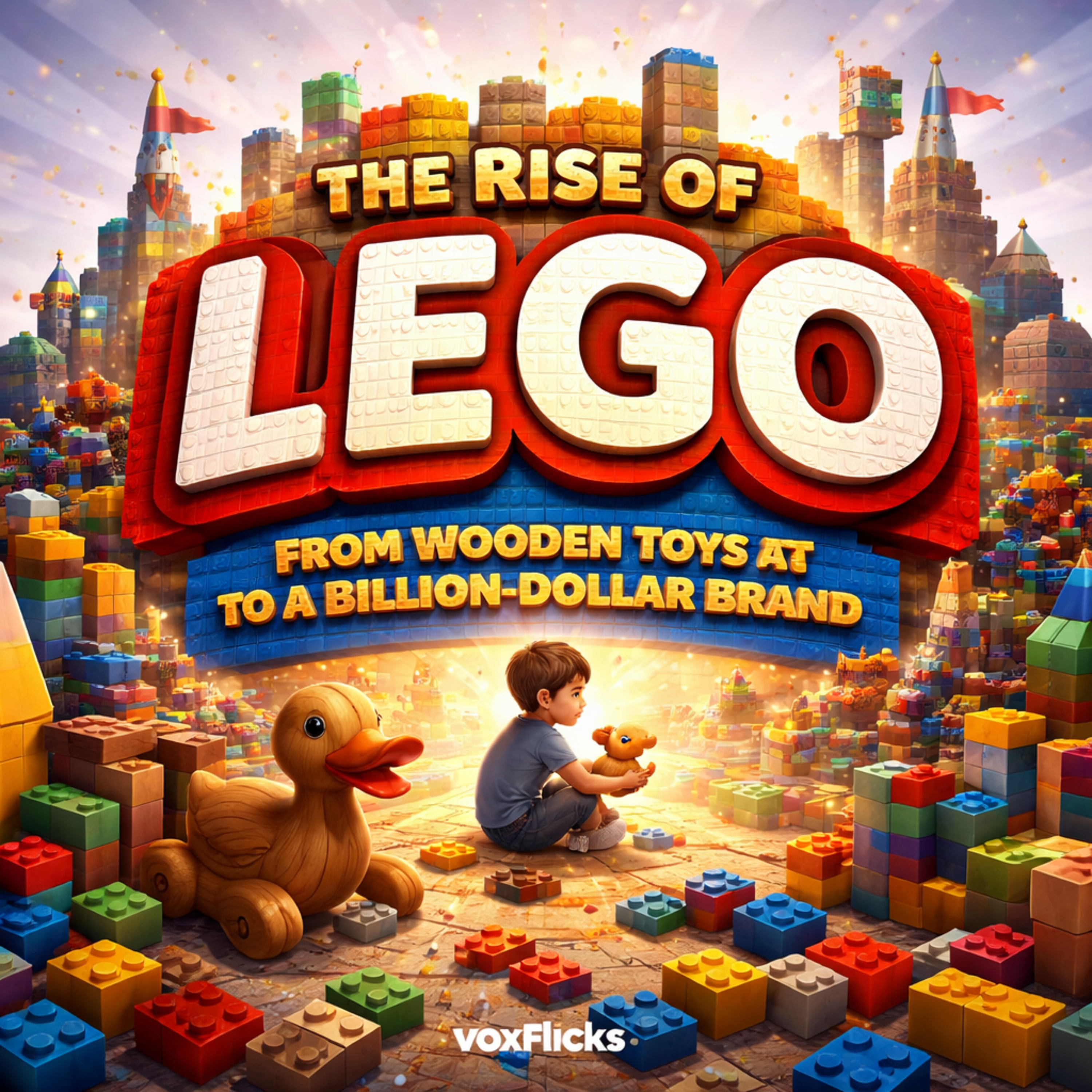 The Rise of LEGO: From Wooden Toys to a Billion-Dollar Brand