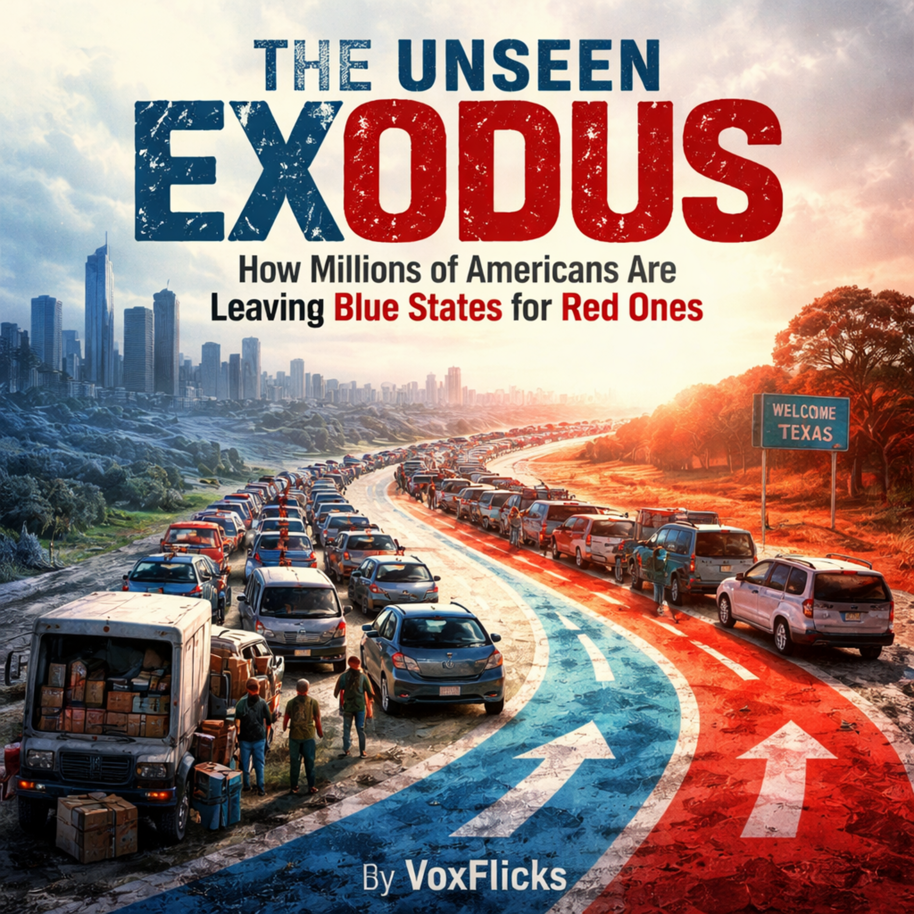 The Unseen Exodus: How Millions of Americans Are Leaving Blue States for Red Ones