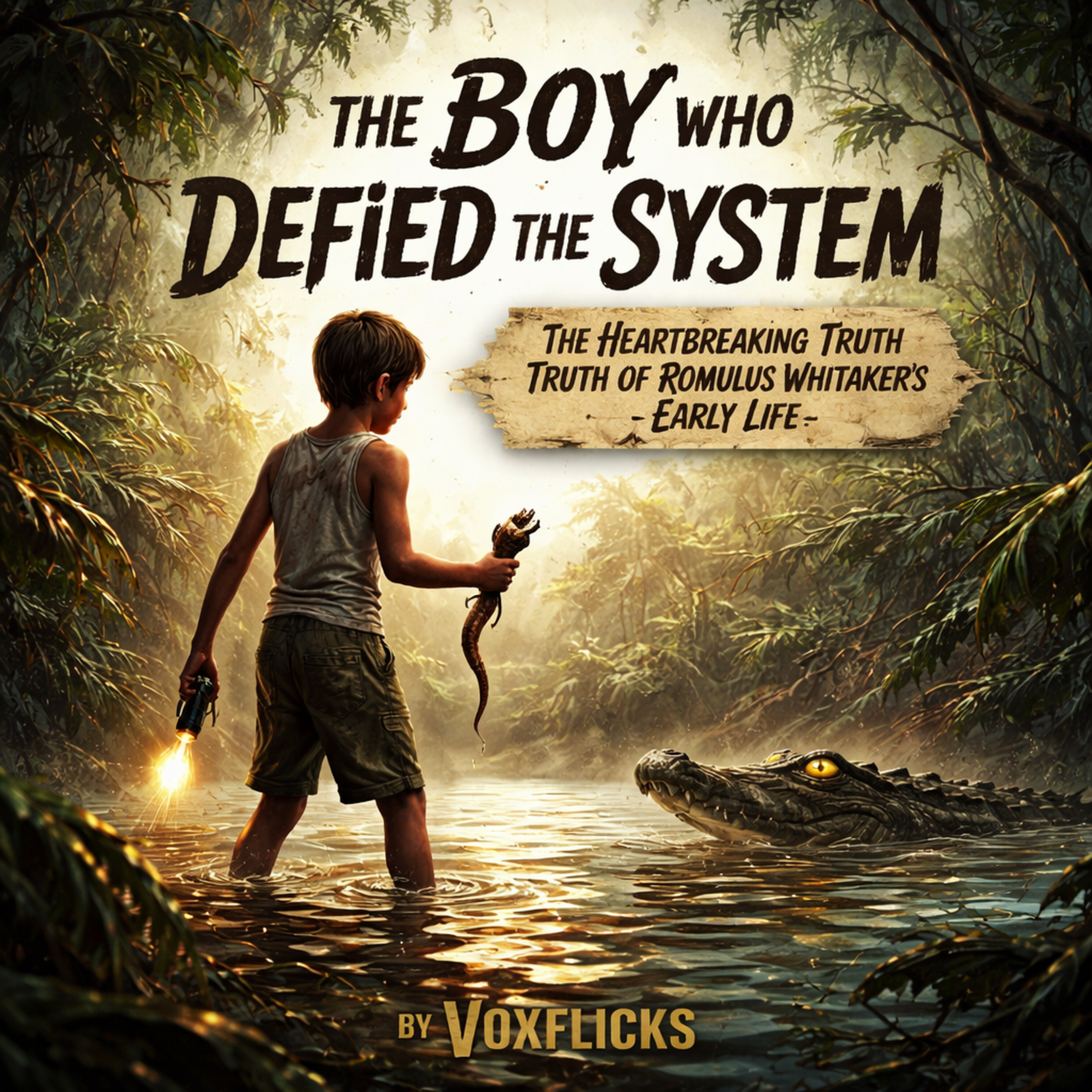 The Boy Who Defied the System: The Heartbreaking Truth of Romulus Whitaker's Early Life