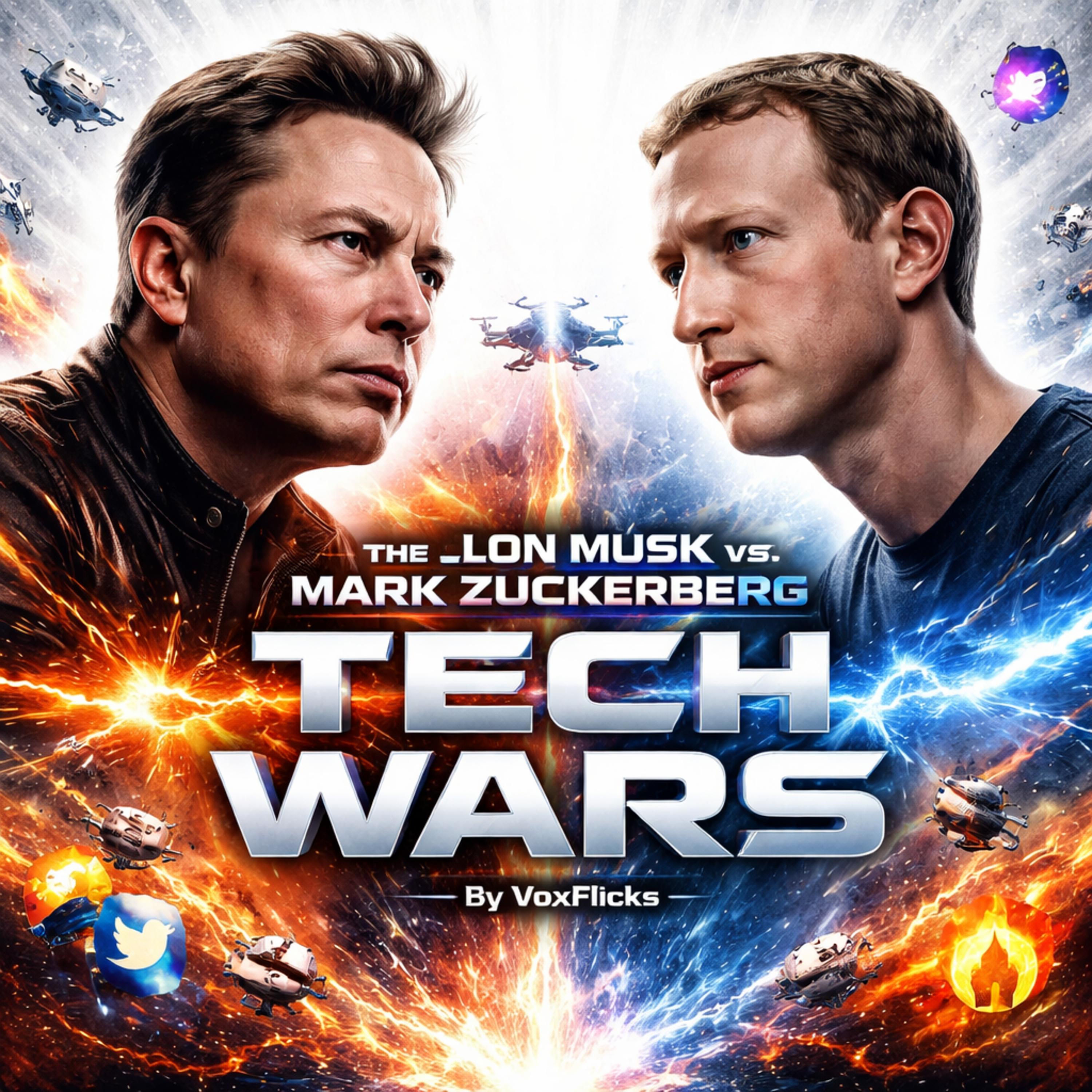 The Elon Musk vs. Mark Zuckerberg Tech Wars