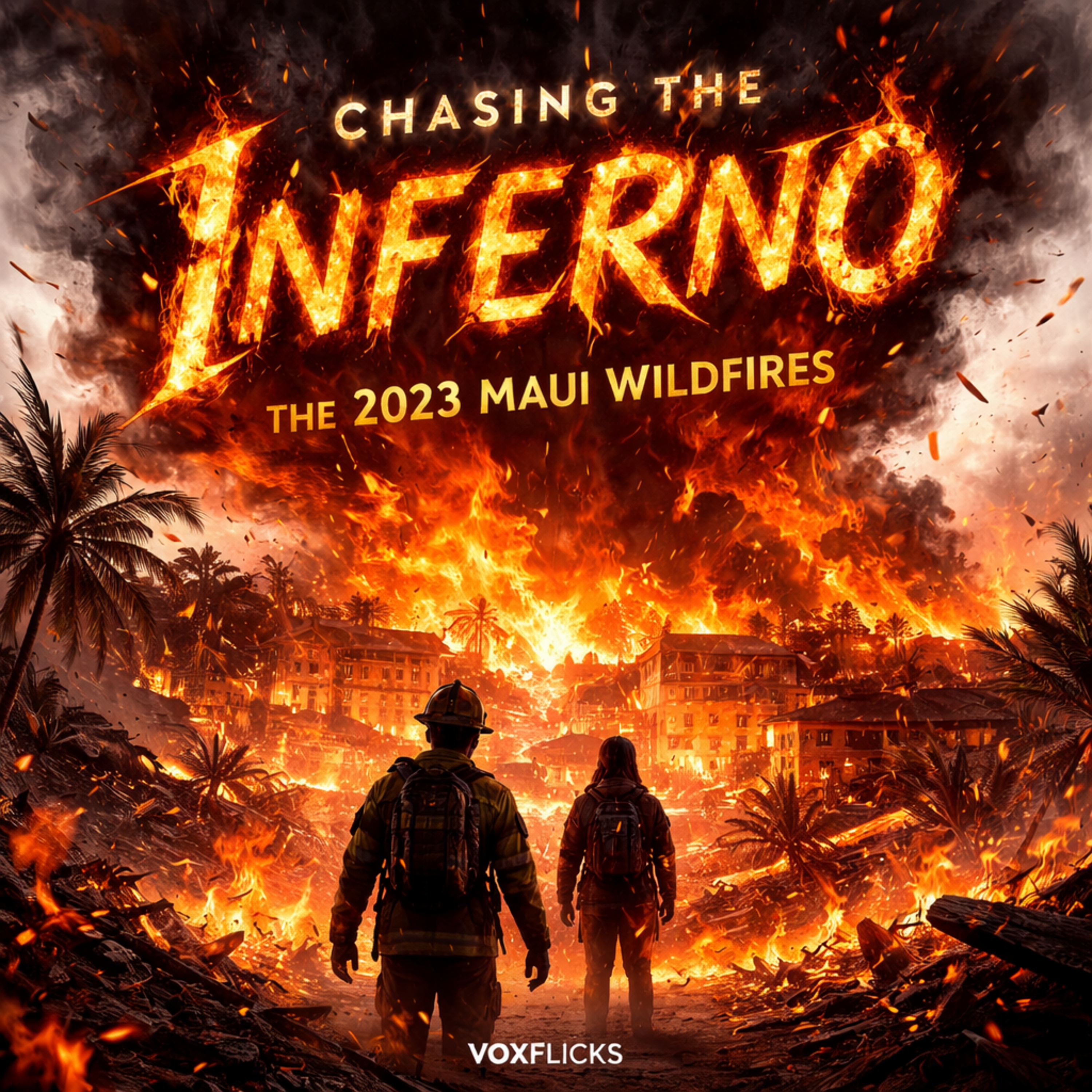Chasing the Inferno: The 2023 Maui Wildfires