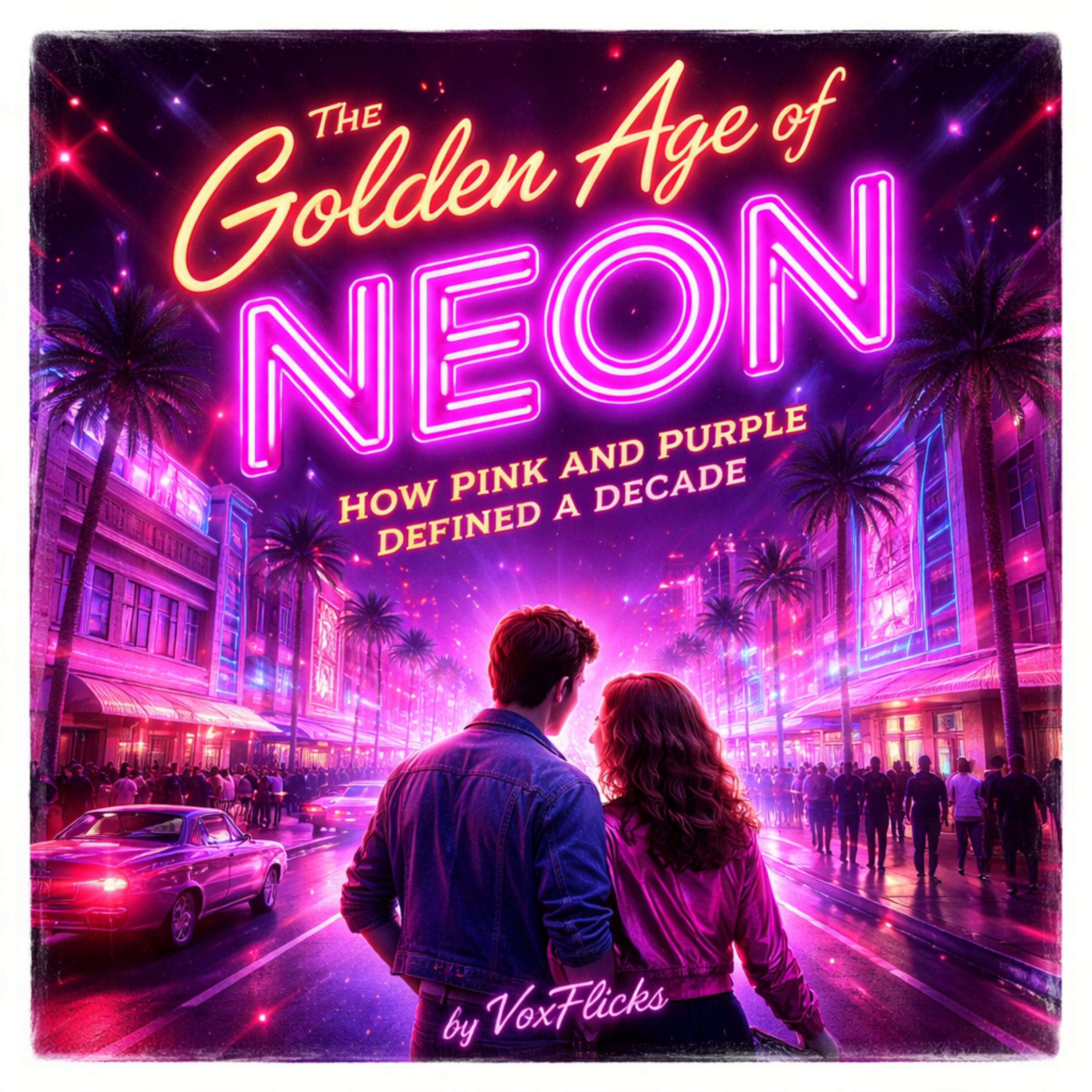 The Golden Age of Neon: How Pink and Purple Defined a Decade