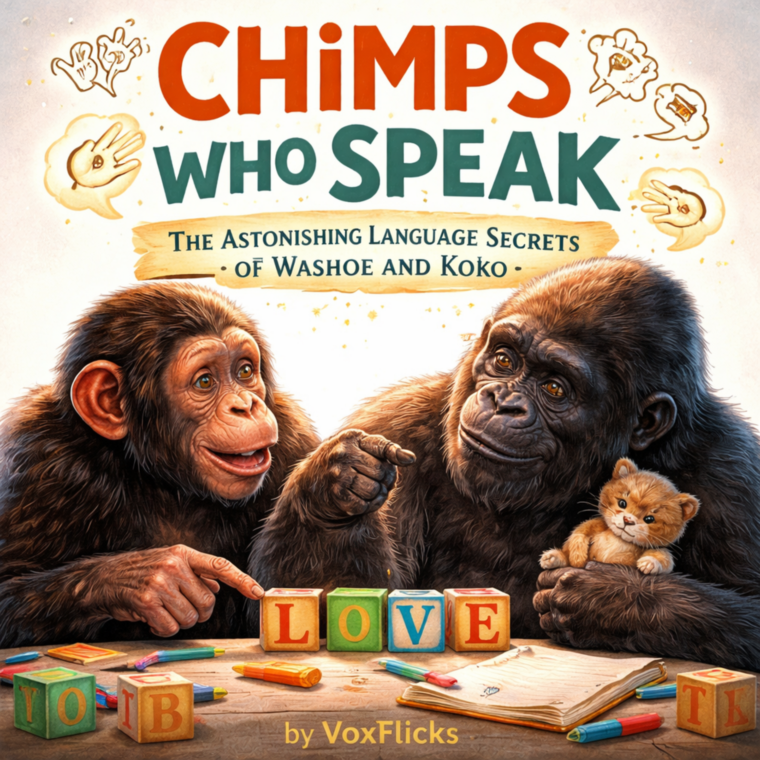 Chimps Who Speak: The Astonishing Language Secrets of Washoe and Koko