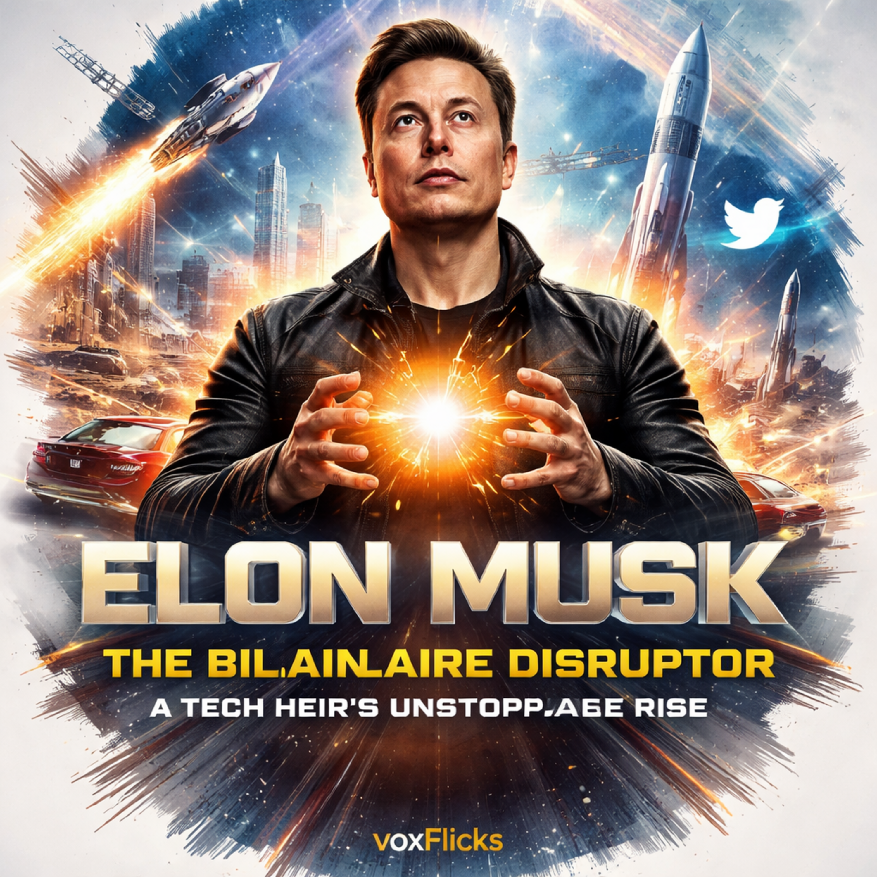 Elon Musk: The Billionaire Disruptor - A Tech Heir's Unstoppable Rise