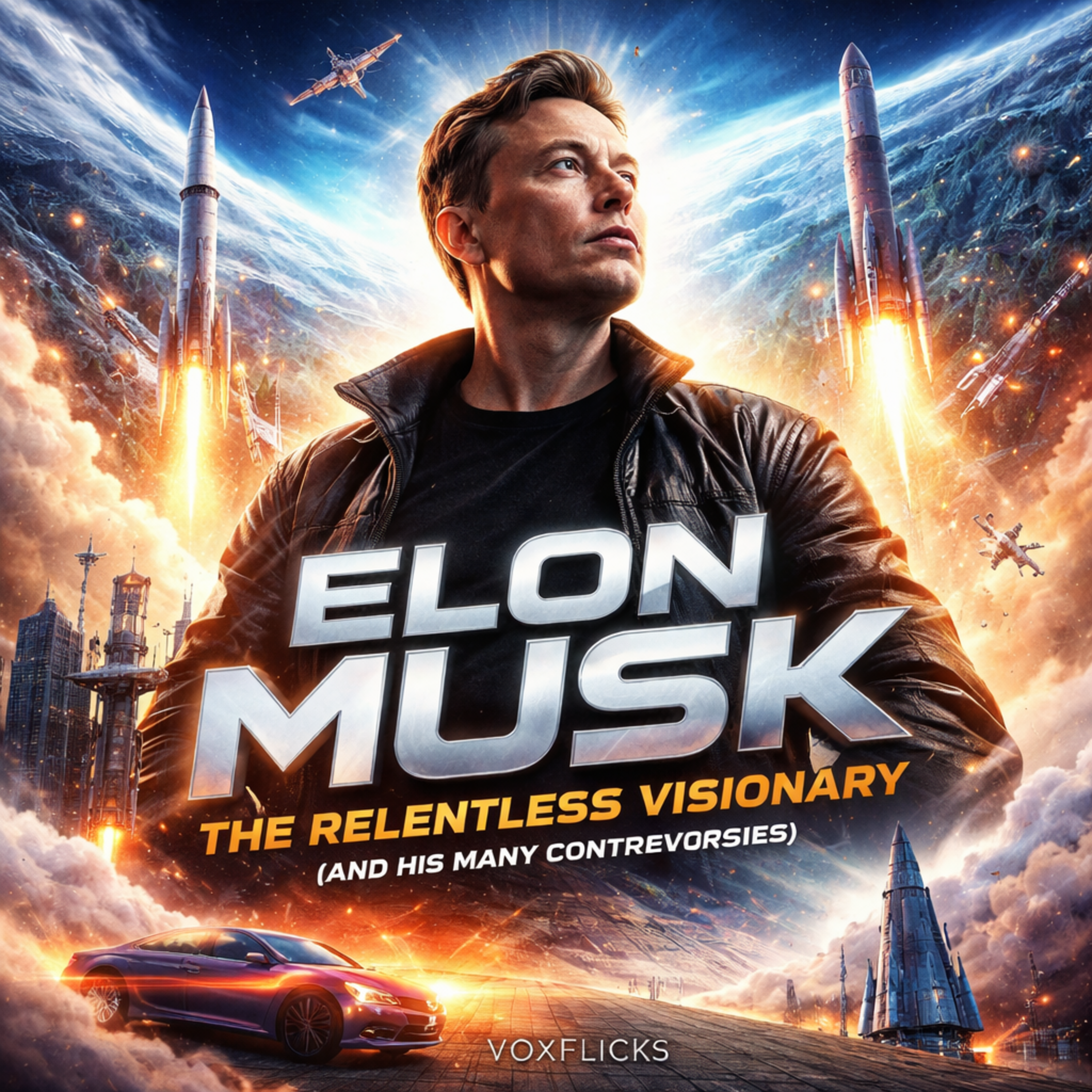 Elon Musk: The Relentless Visionary (And His Many Controversies)