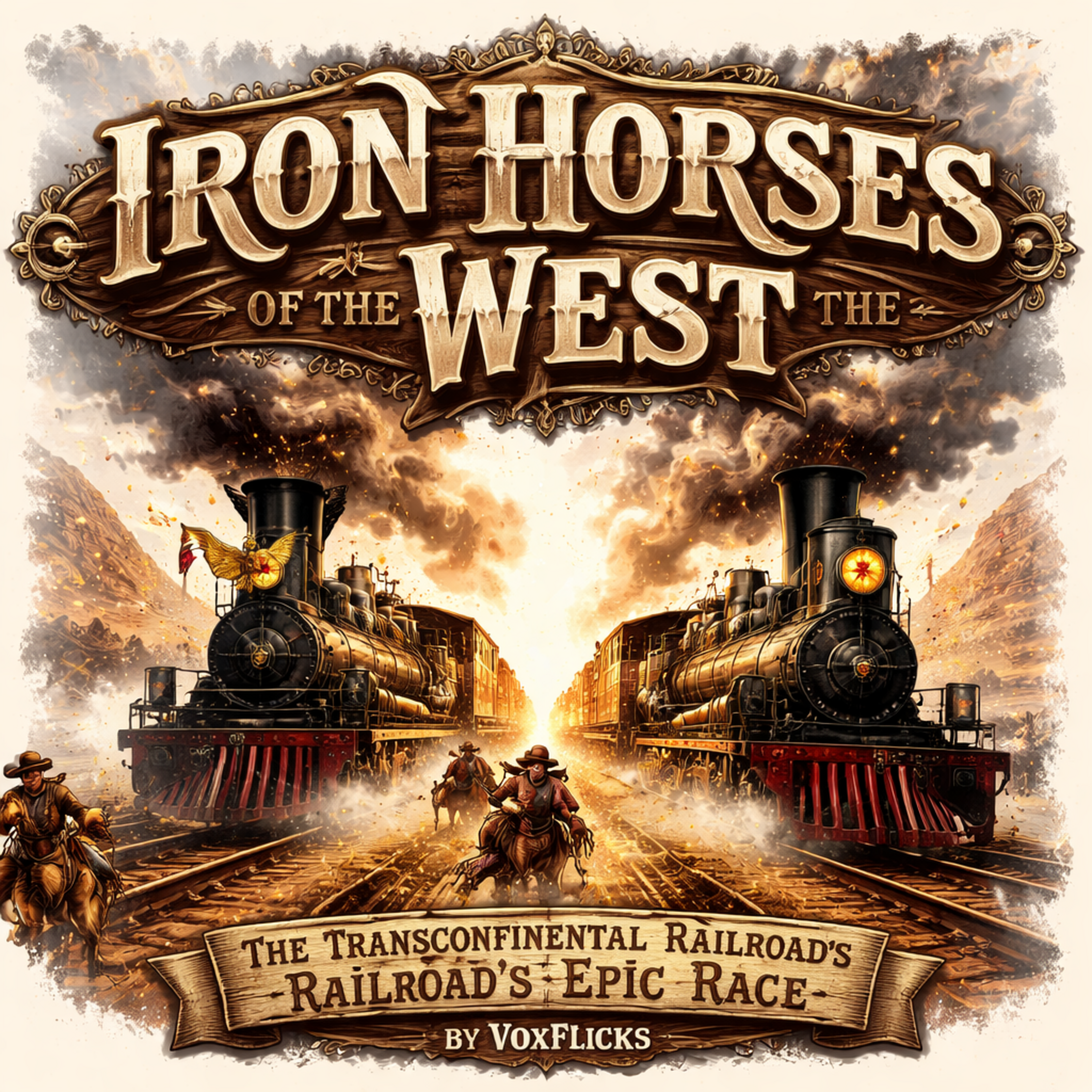 Iron Horses of the West: The Transcontinental Railroad’s Epic Race