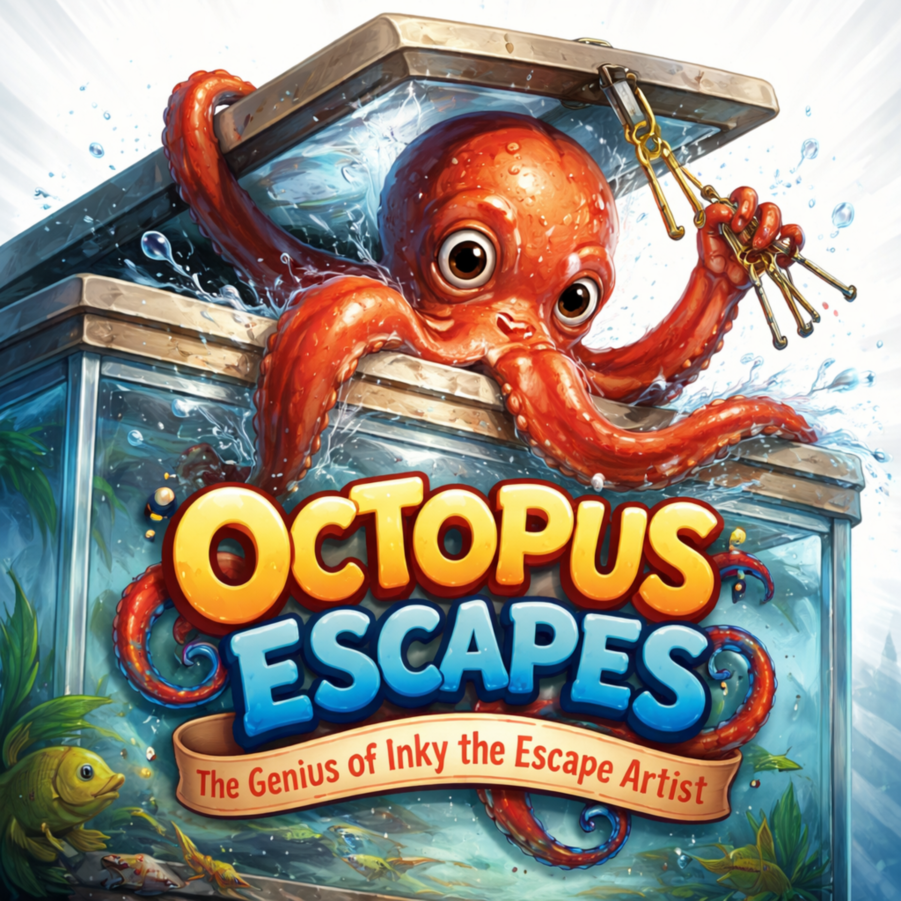 Octopus Escapes: The Genius of Inky the Escape Artist