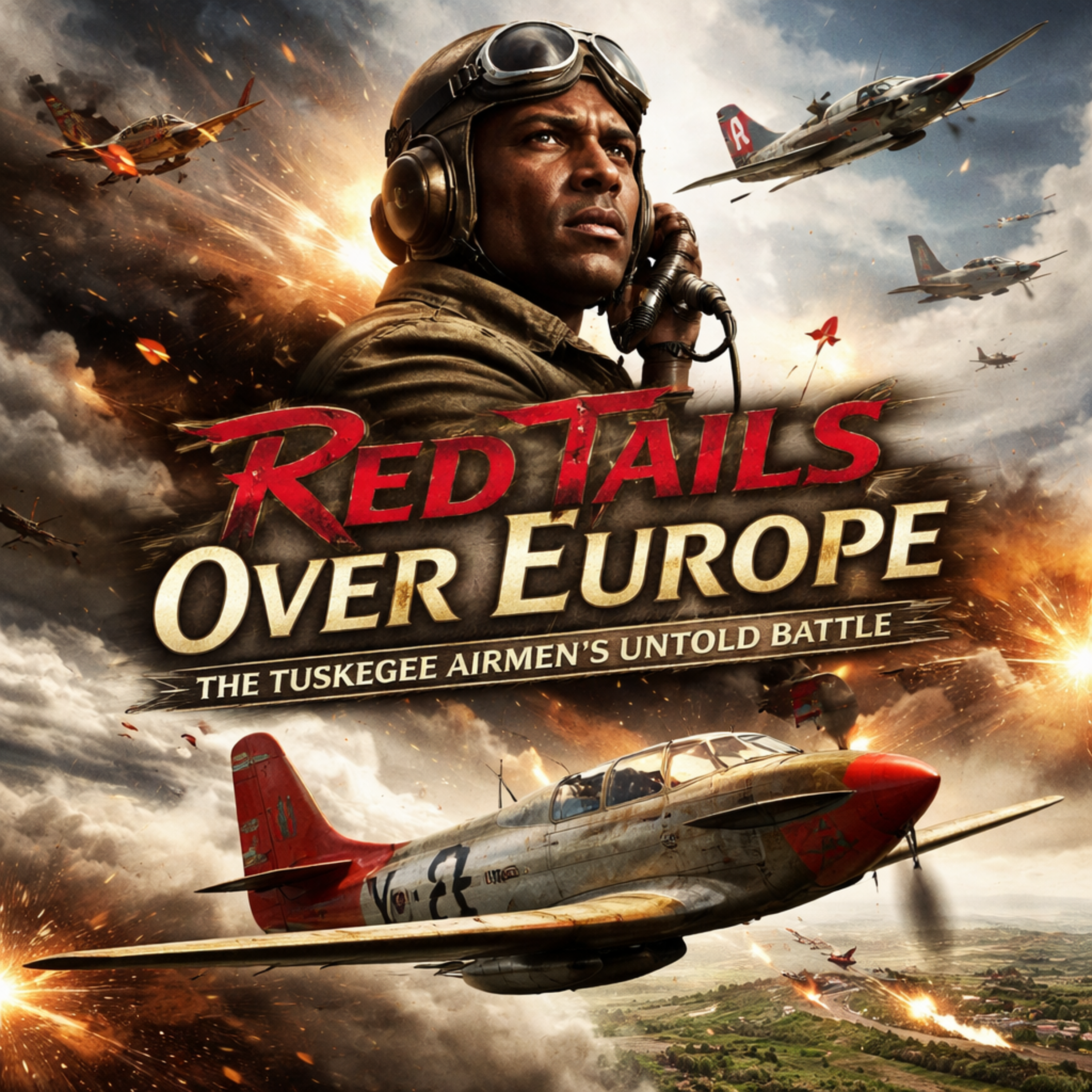 Red Tails Over Europe: The Tuskegee Airmen’s Untold Battle