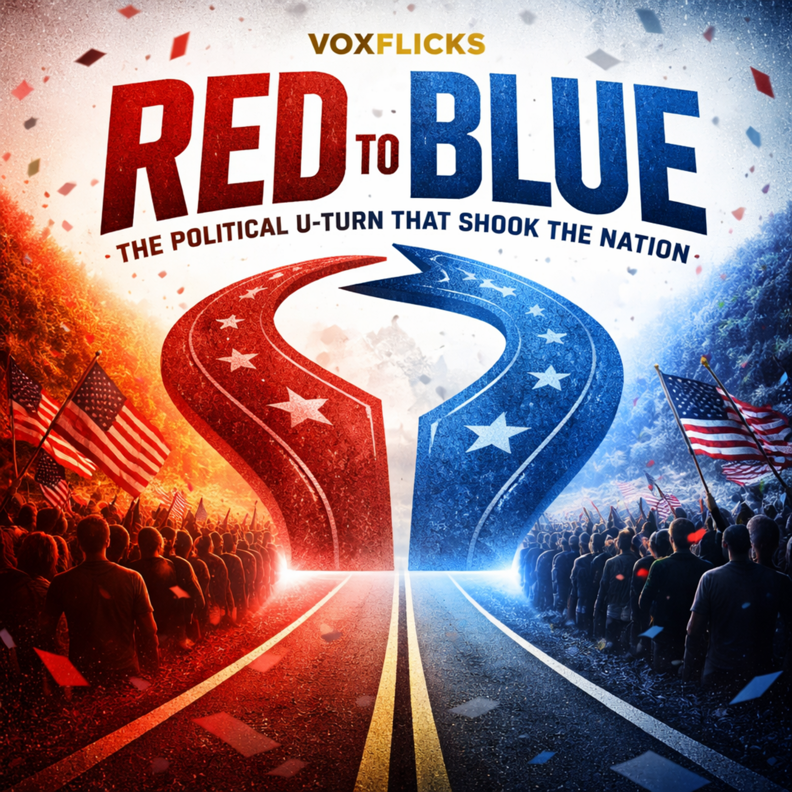 Red to Blue: The Political U-Turn That Shook the Nation