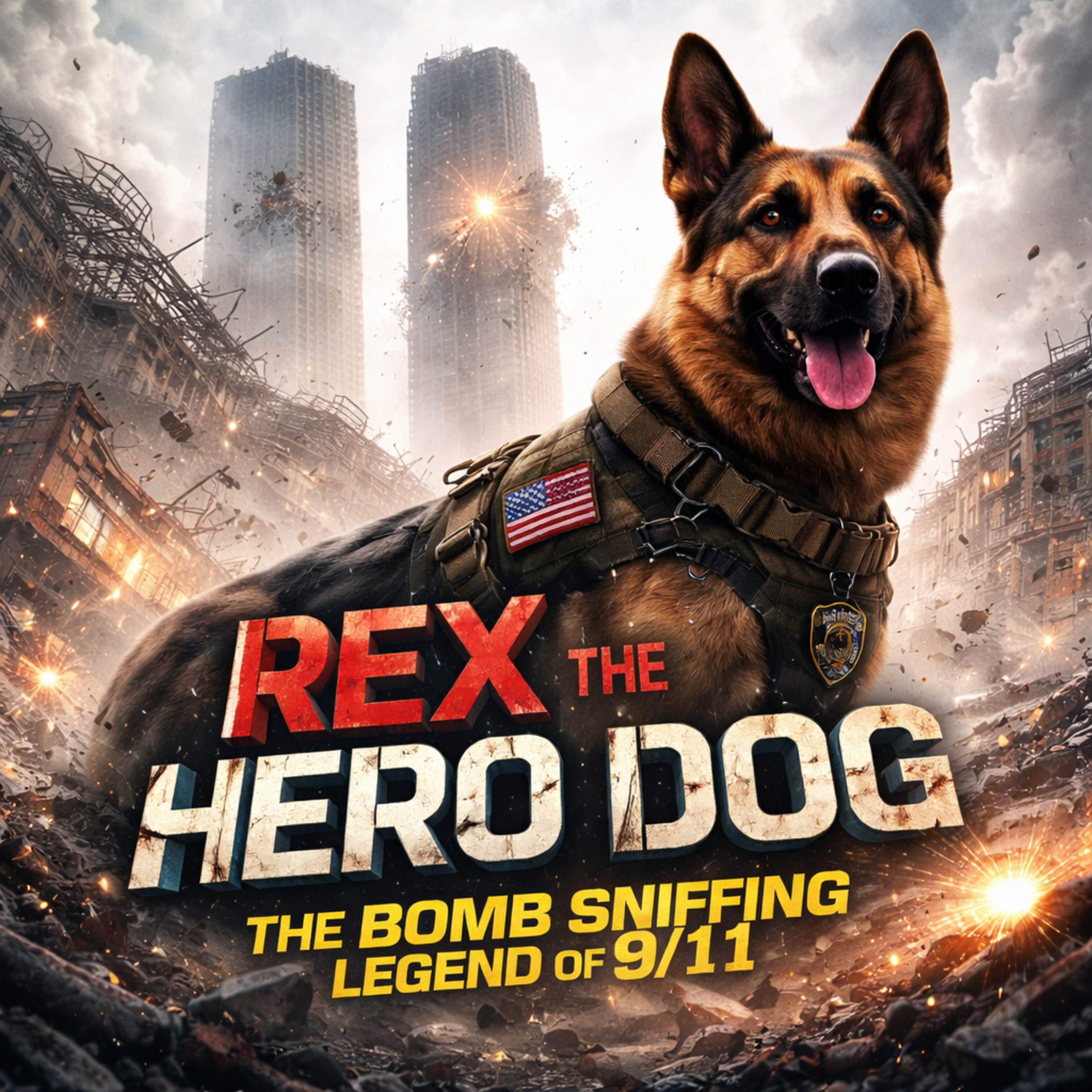 Rex the Hero Dog: The Bomb Sniffing Legend of 9/11