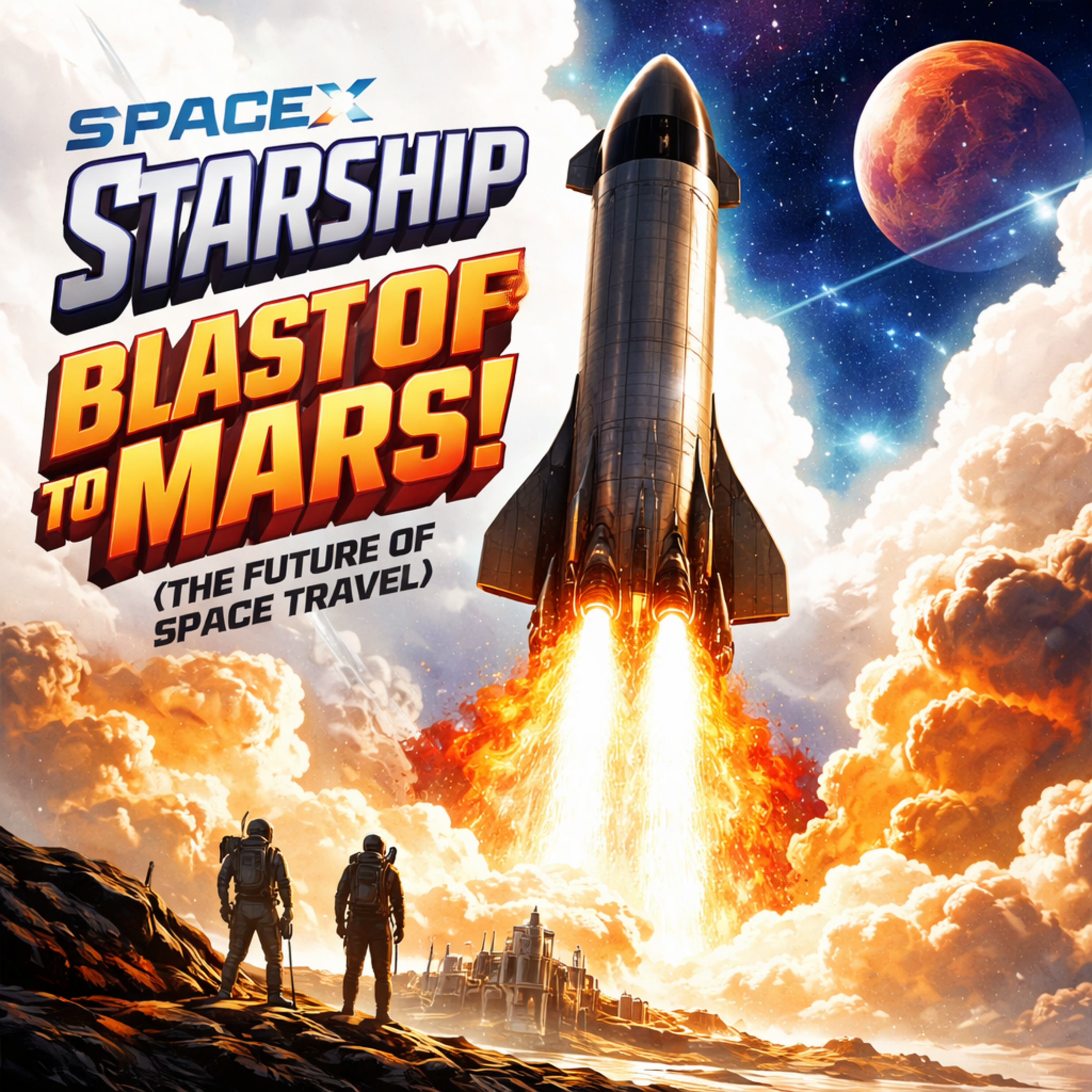 SpaceX Starship: Blast Off to Mars! (The Future of Space Travel)
