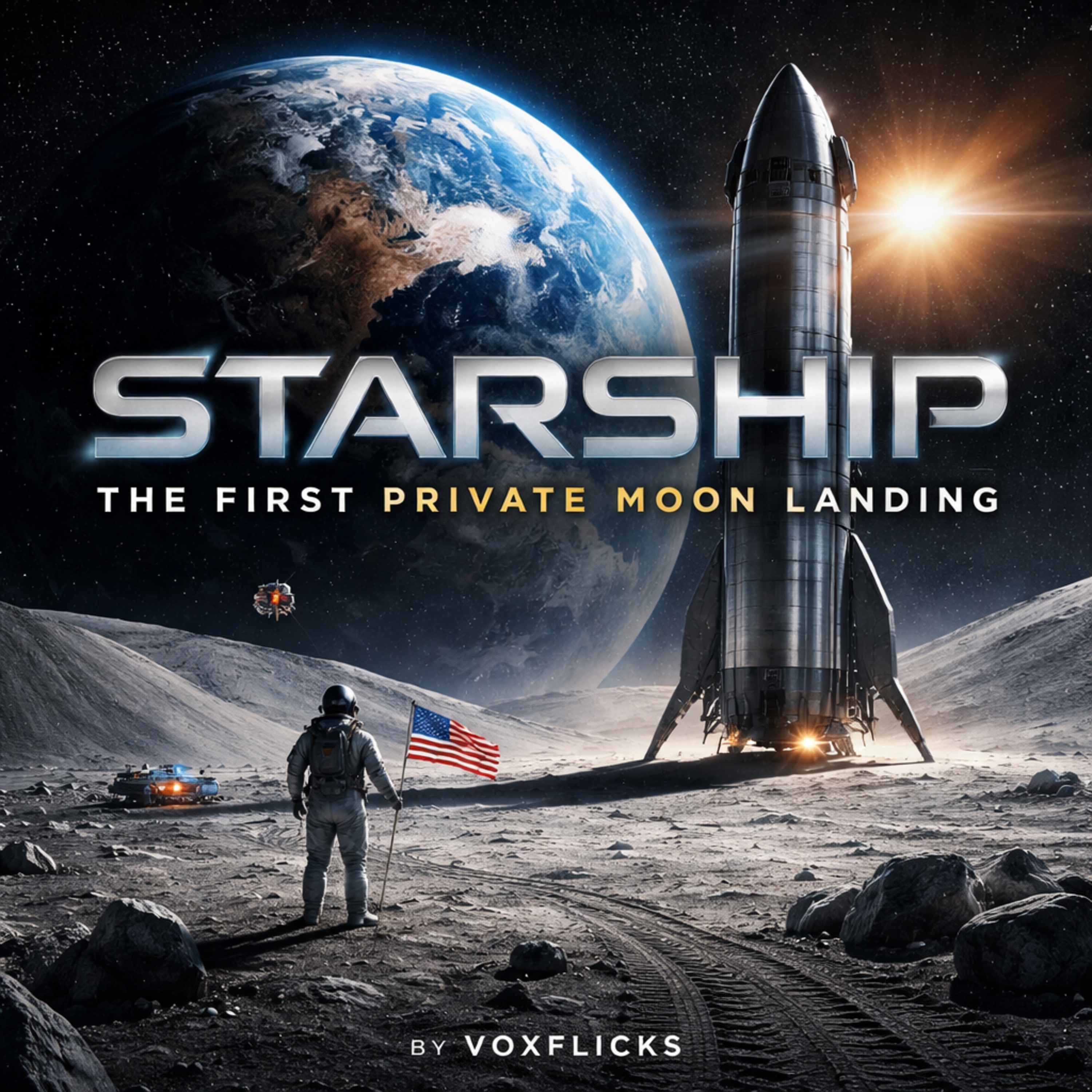 Starship: The First Private Moon Landing