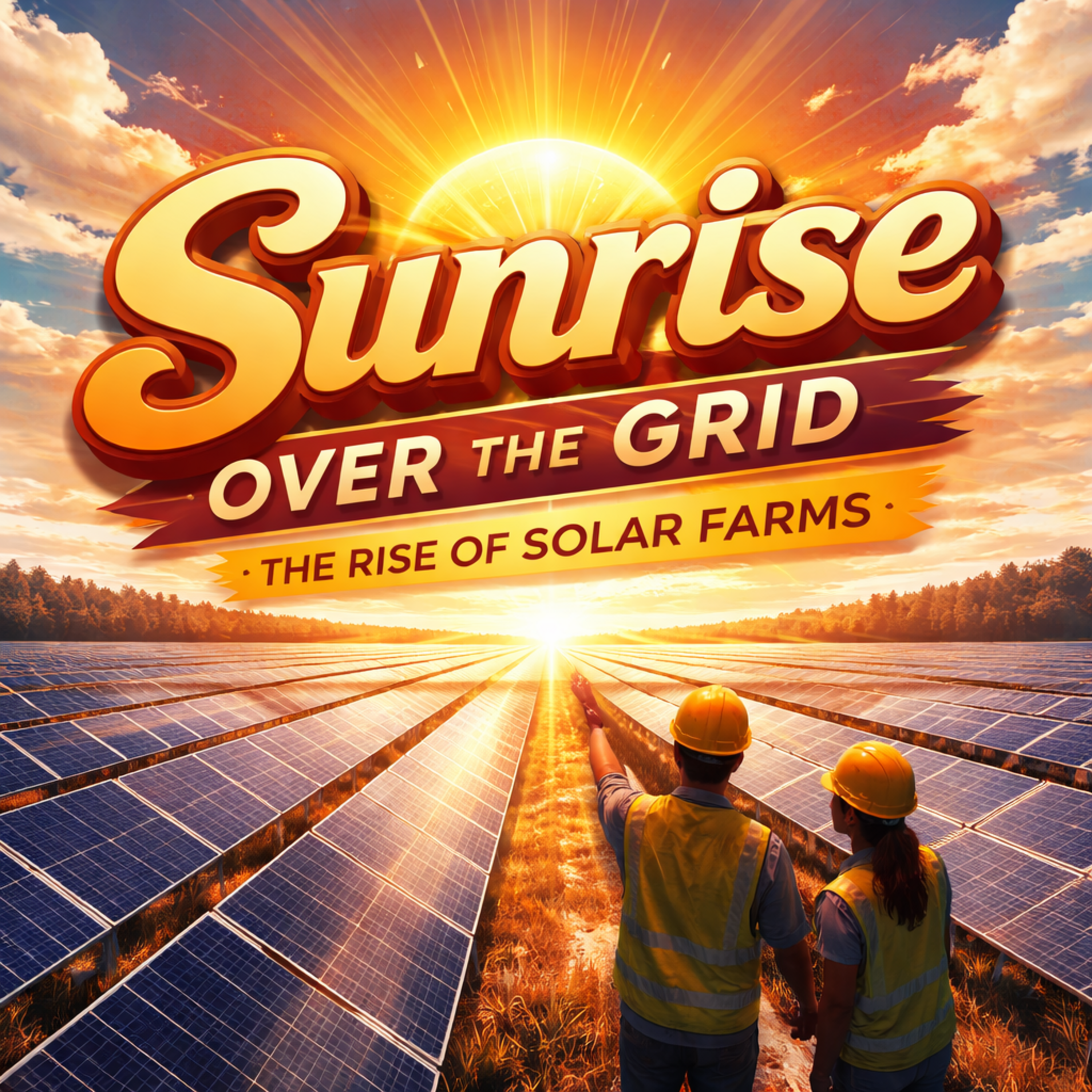Sunrise Over the Grid: The Rise of Solar Farms