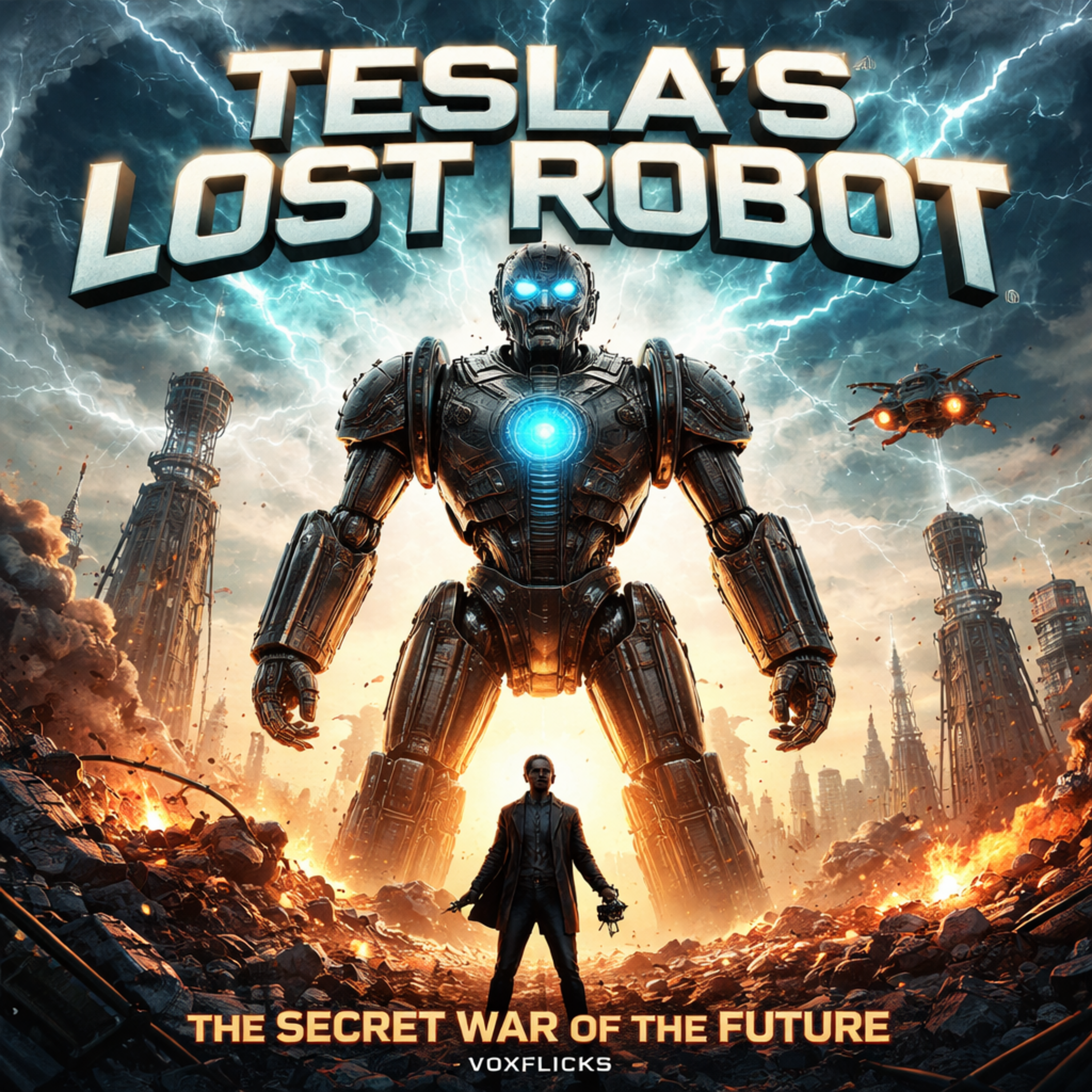 Tesla's Lost Robot: The Secret War of the Future