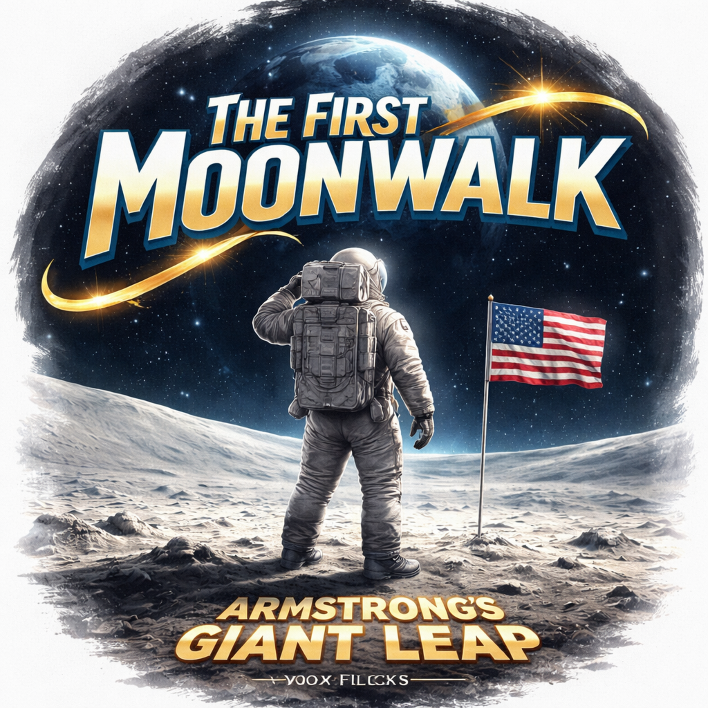 The First Moonwalk: Armstrong's Giant Leap