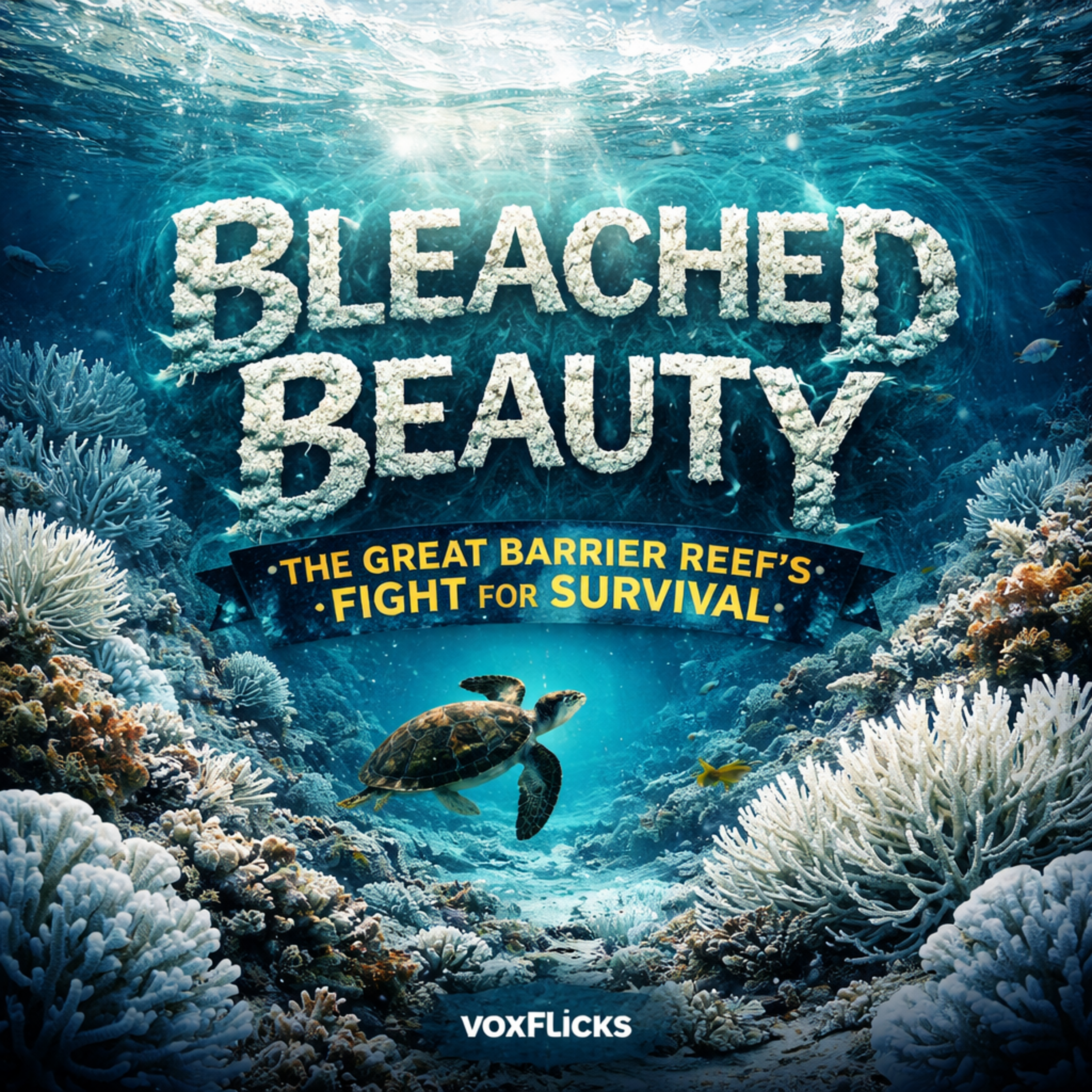 Bleached Beauty: The Great Barrier Reef's Fight for Survival