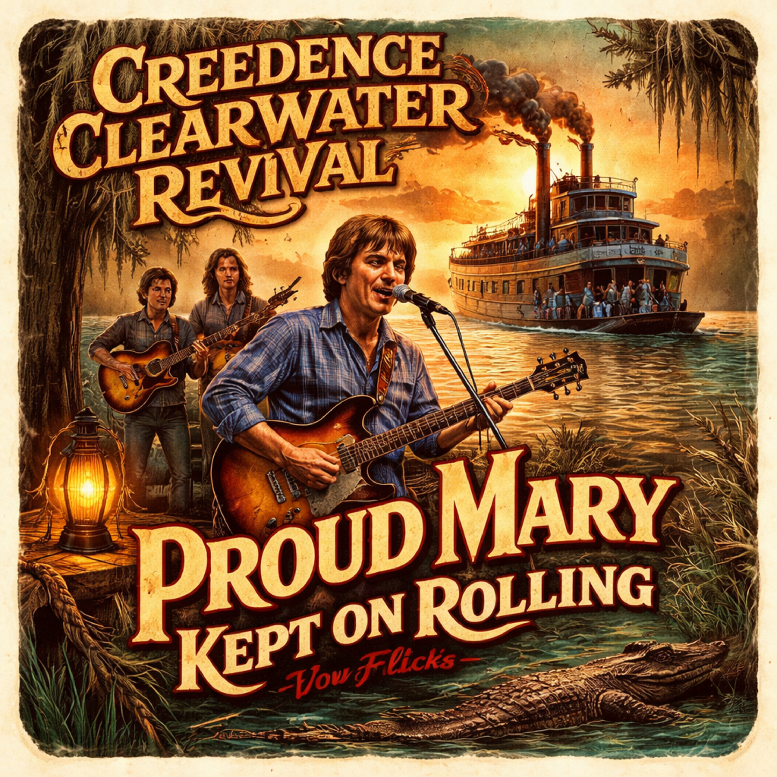 Creedence Clearwater Revival: Proud Mary Kept on Rolling