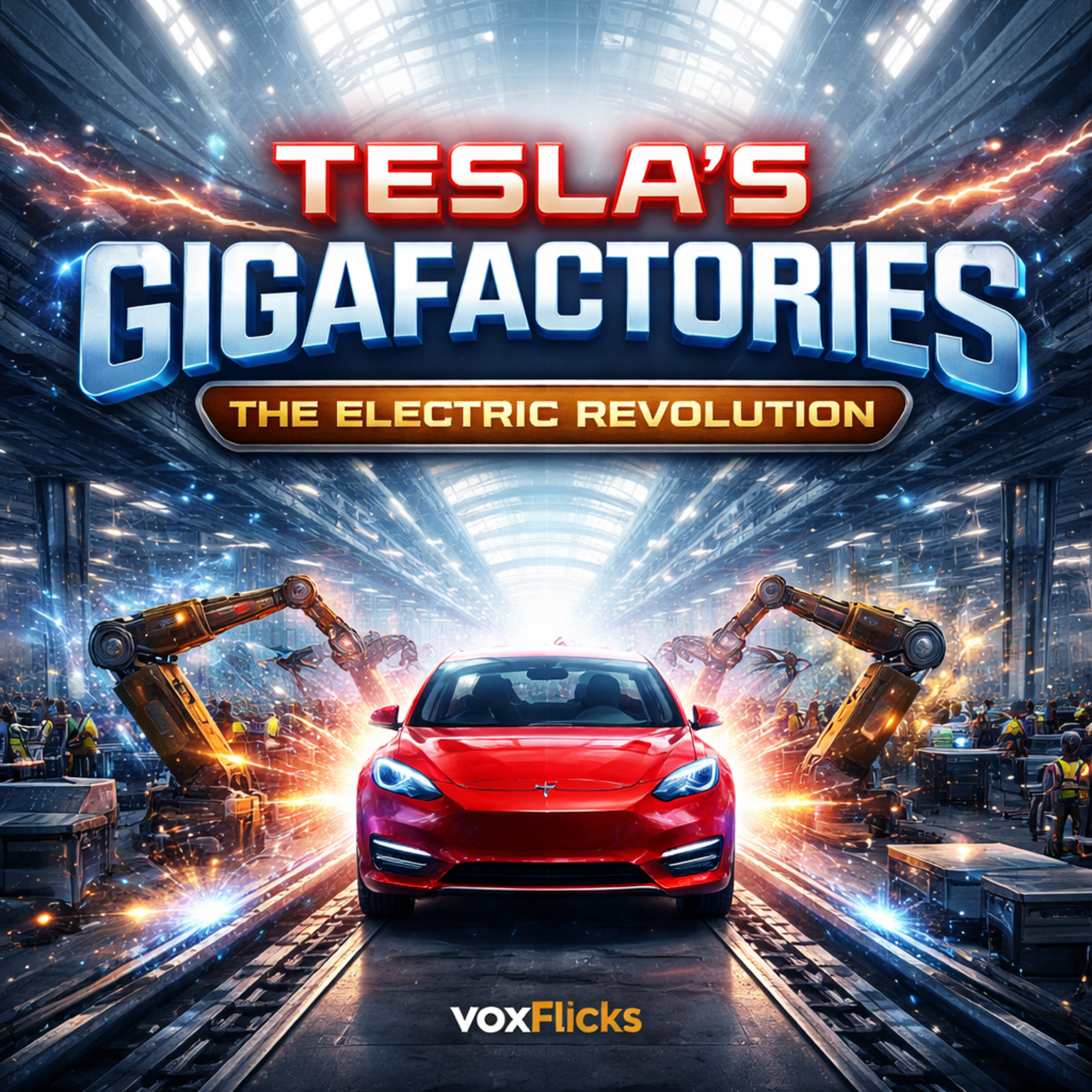Tesla's Gigafactories: The Electric Revolution