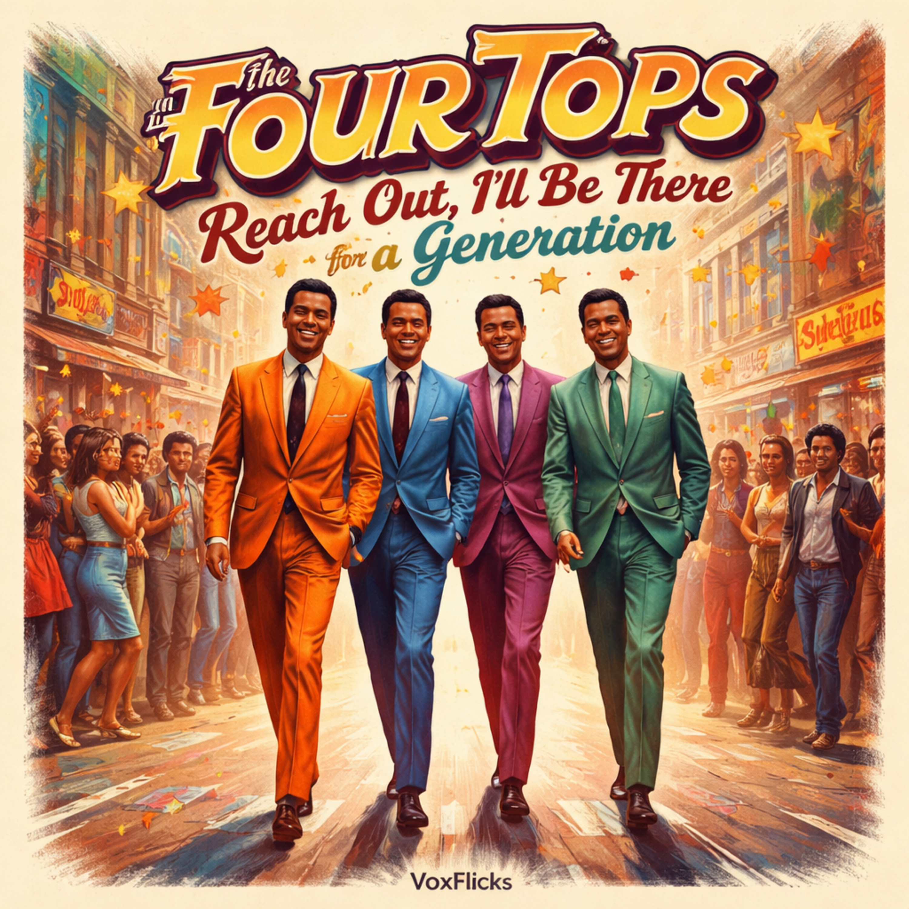The Four Tops: Reach Out, I’ll Be There for a Generation
