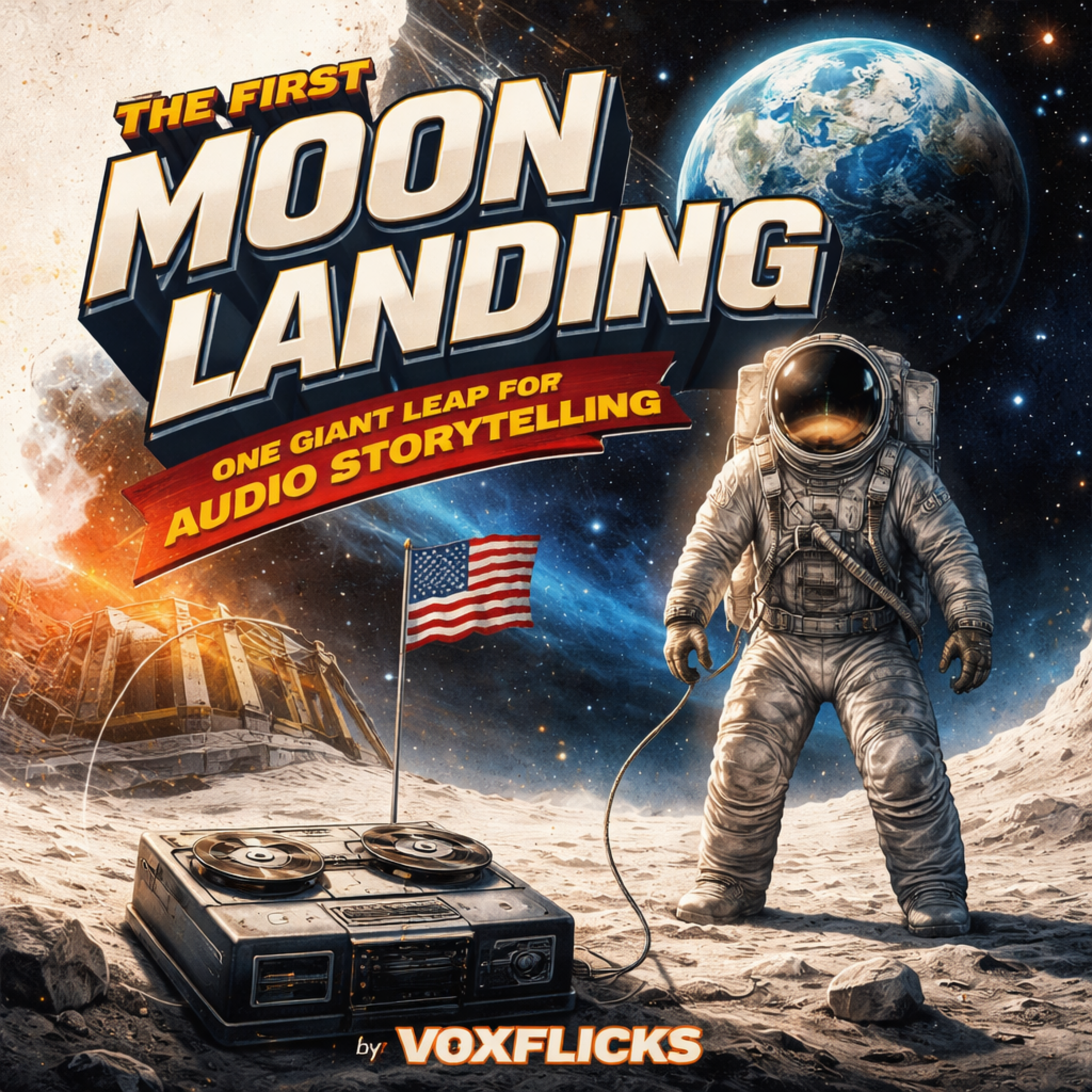 The First Moon Landing: One Giant Leap for Audio Storytelling