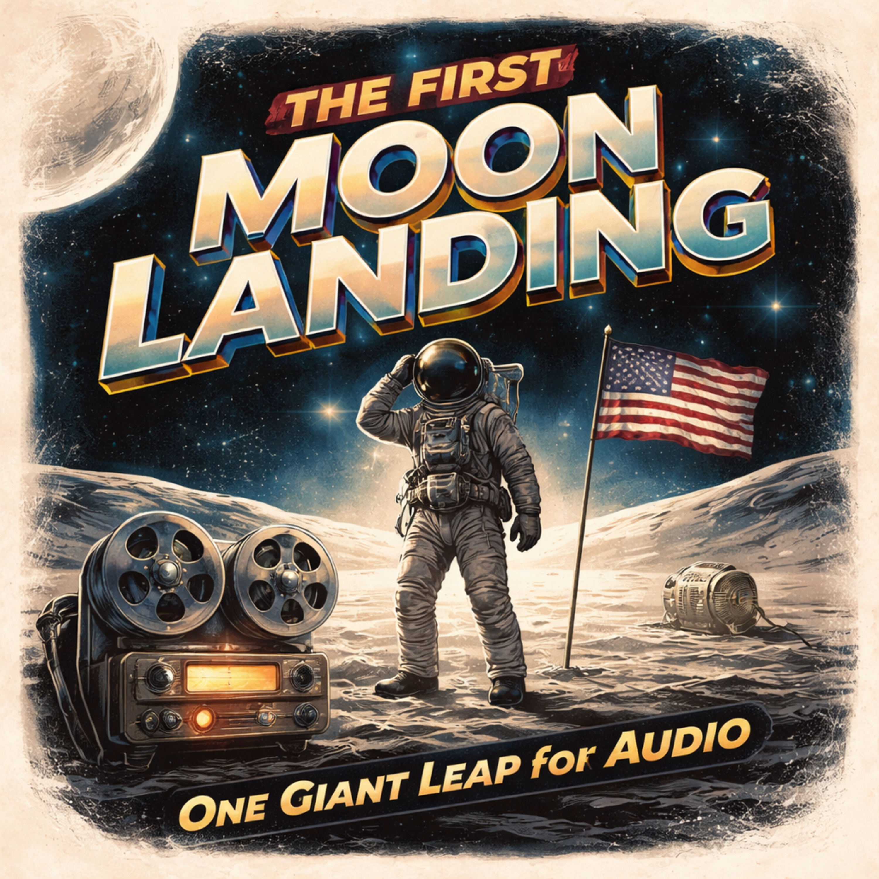 The First Moon Landing: One Giant Leap for Audio