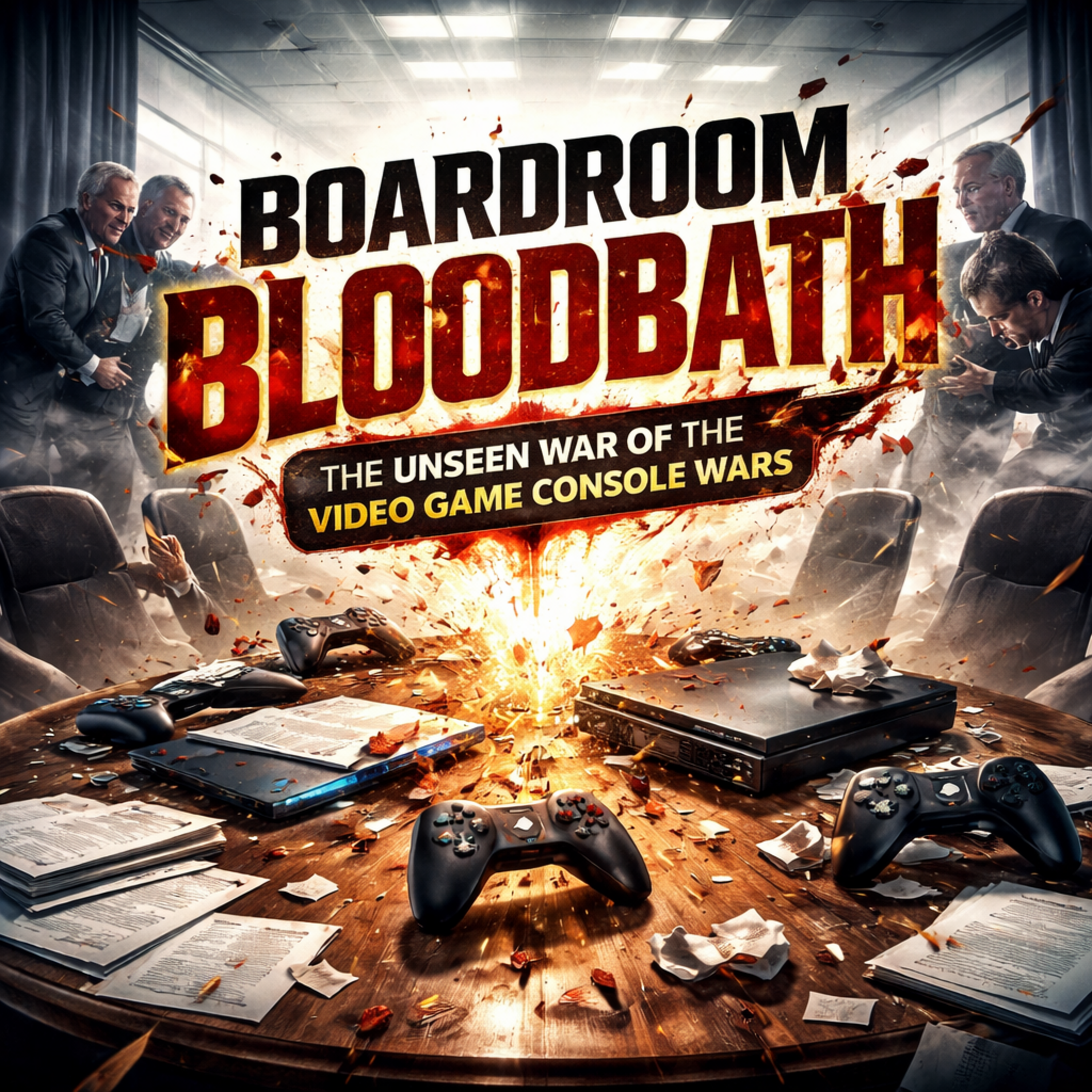 Boardroom Bloodbath: The Unseen War of the Video Game Console Wars