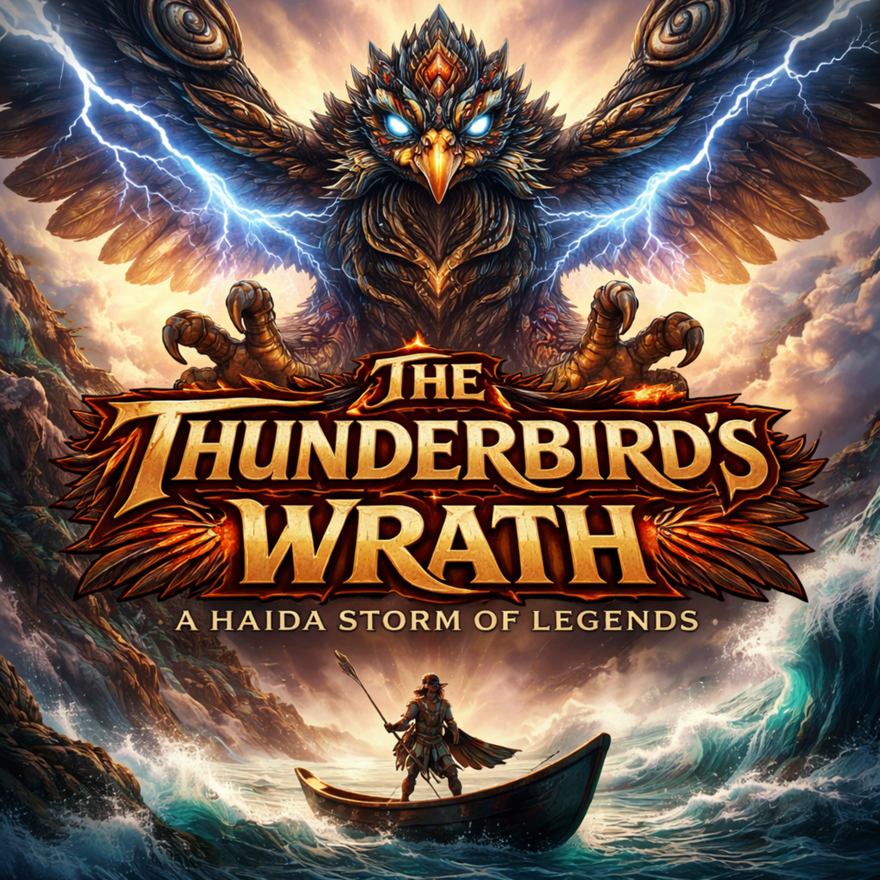 The Thunderbird's Wrath: A Haida Storm of Legends
