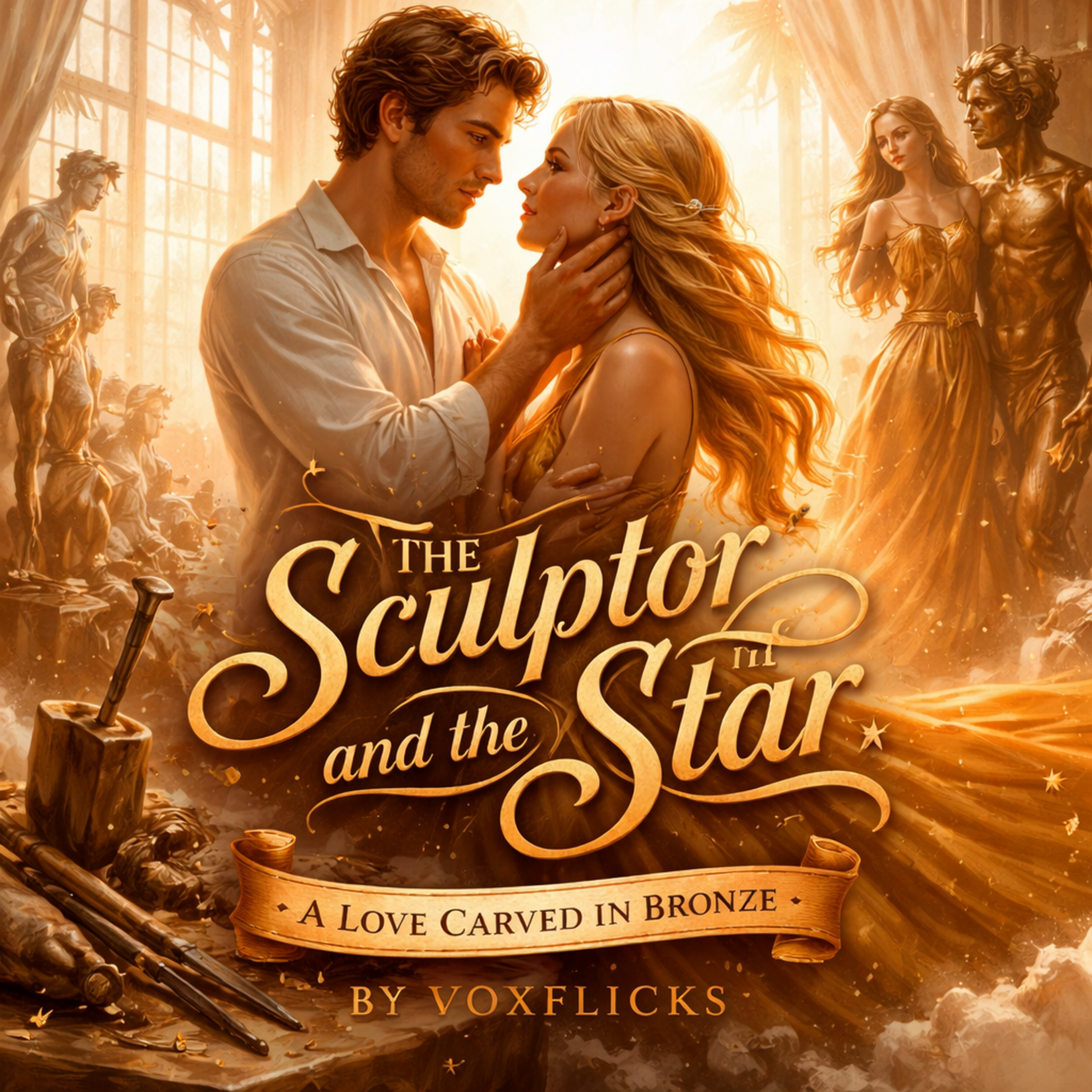 The Sculptor and the Star: A Love Carved in Bronze