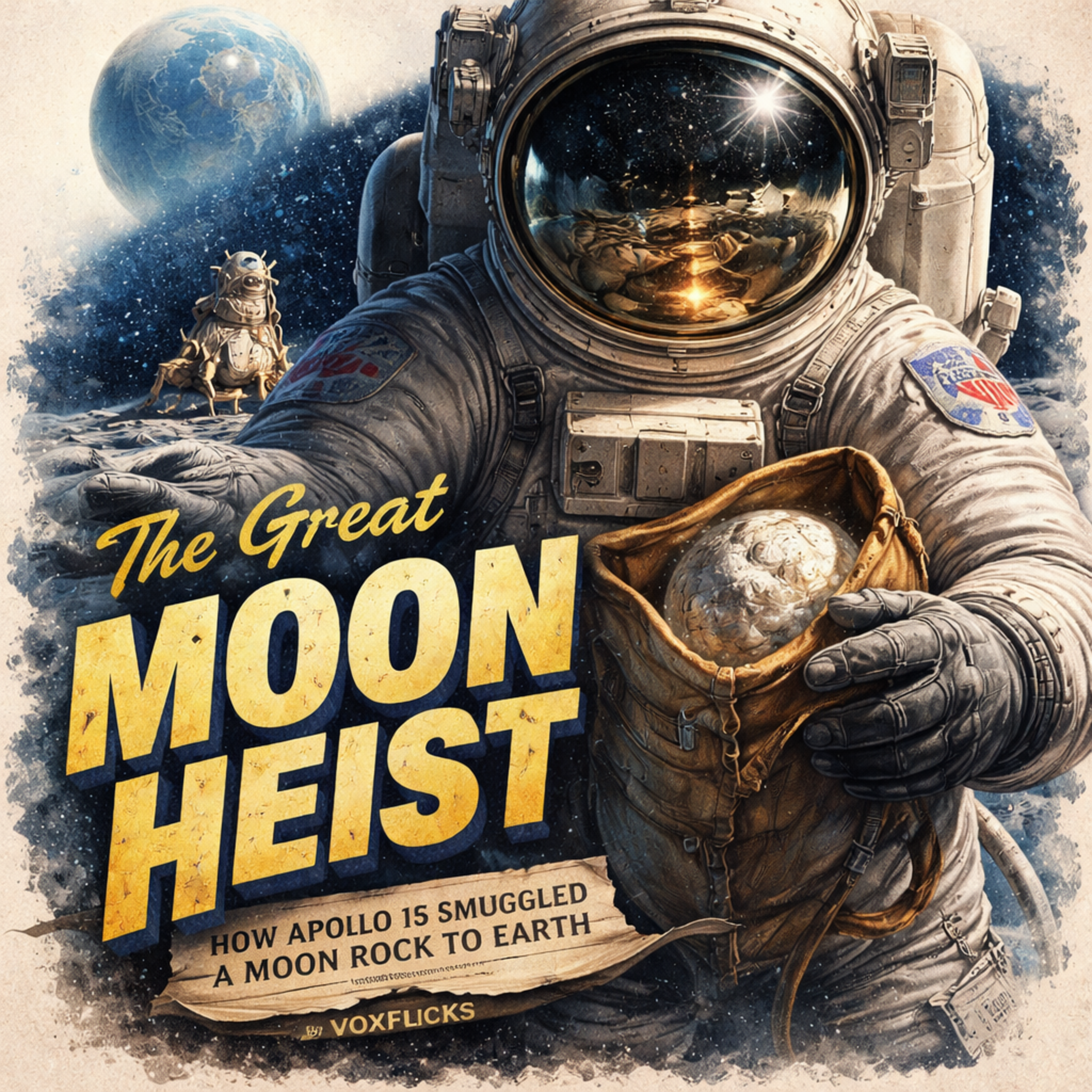 The Great Moon Heist: How Apollo 15 Smuggled a Moon Rock to Earth