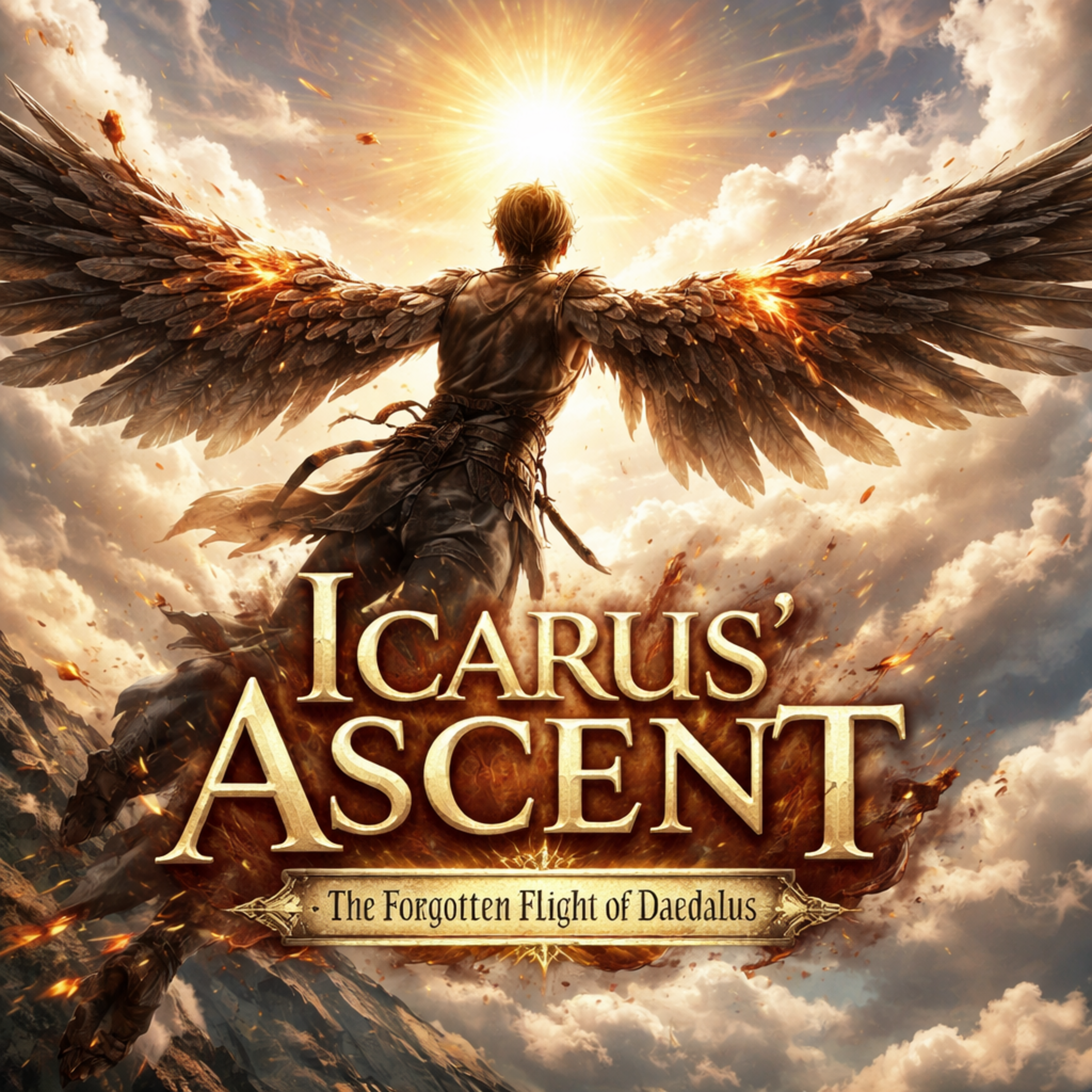 Icarus' Ascent: The Forgotten Flight of Daedalus