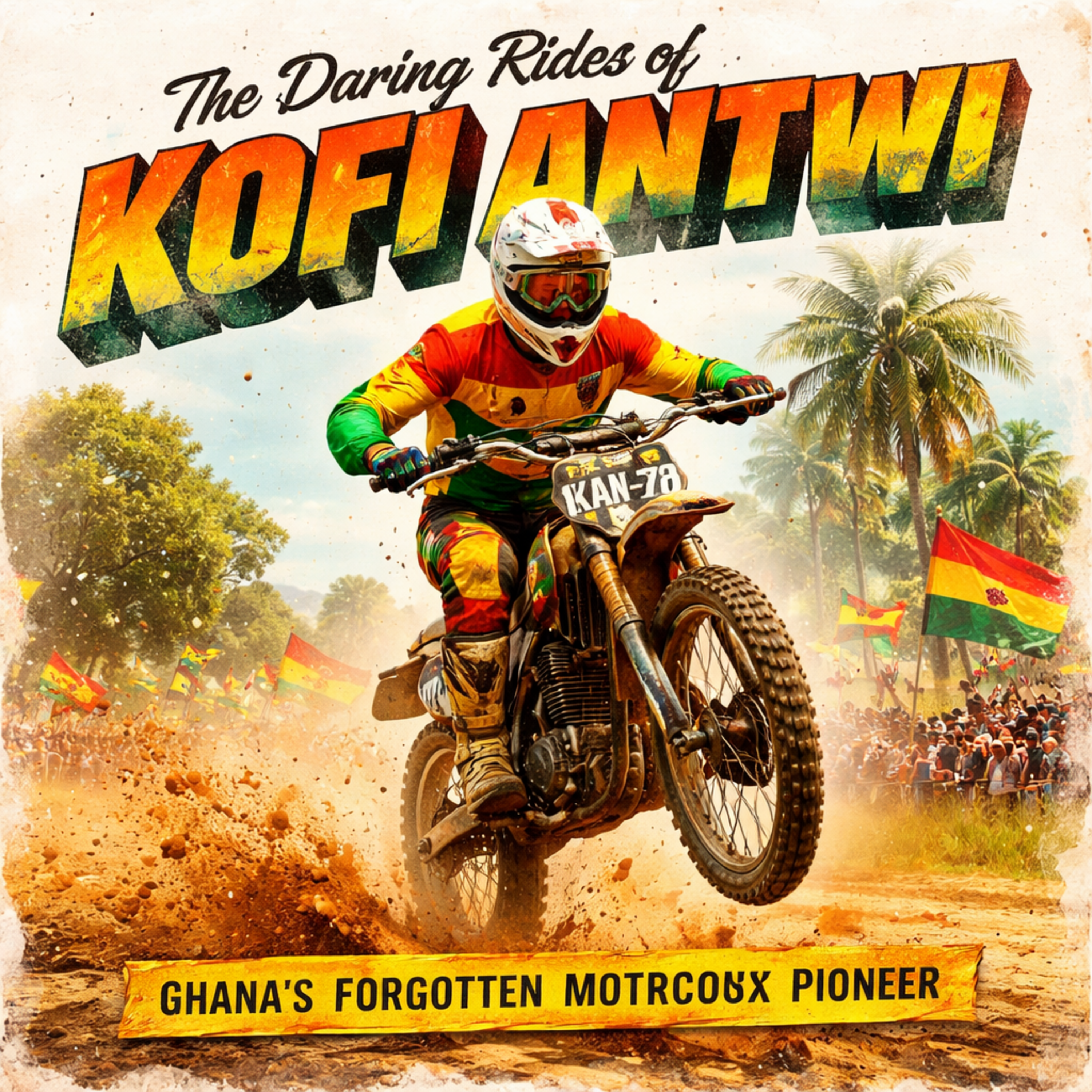 The Daring Rides of Kofi Antwi: Ghana’s Forgotten Motocross Pioneer