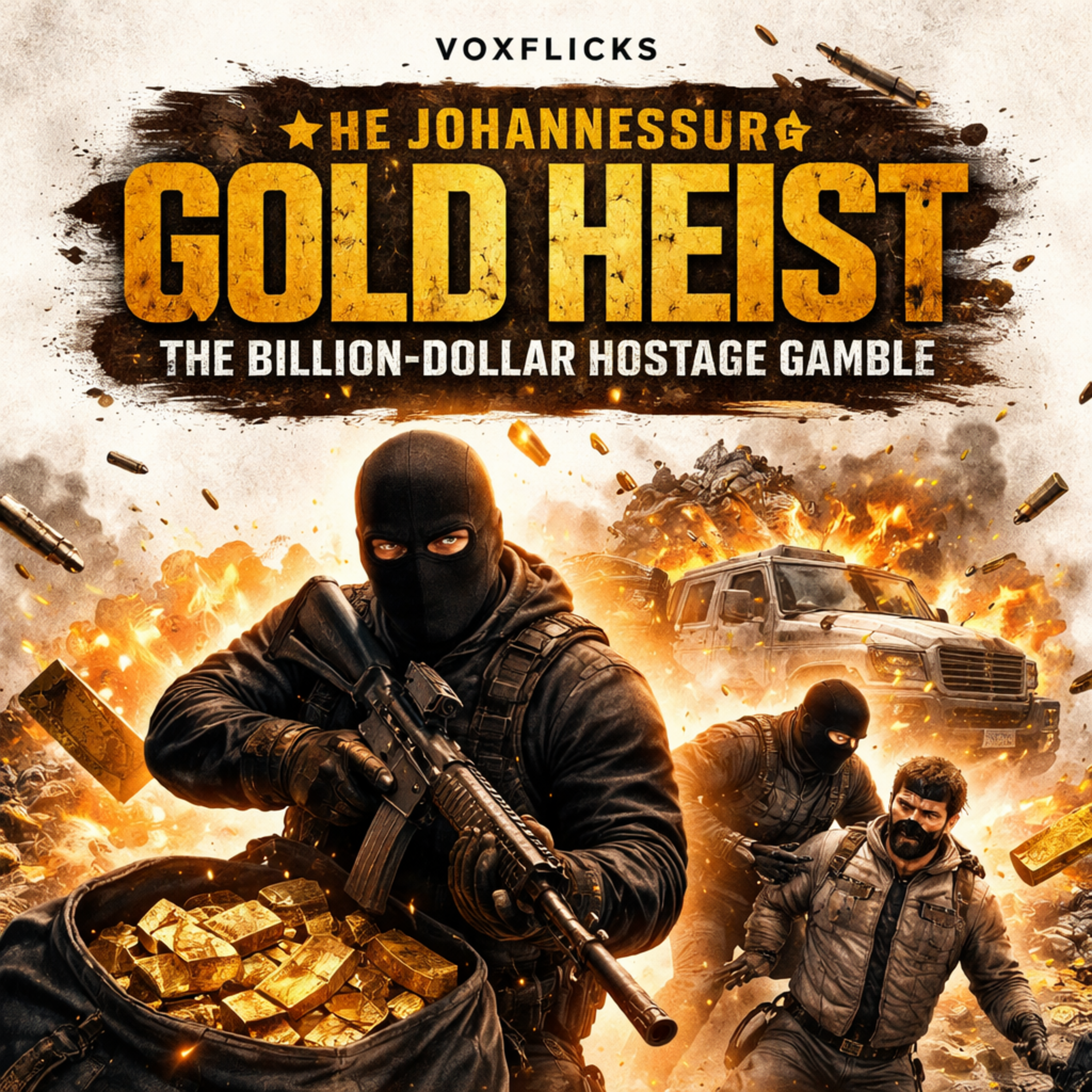 The Johannesburg Gold Heist: The Billion-Dollar Hostage Gamble