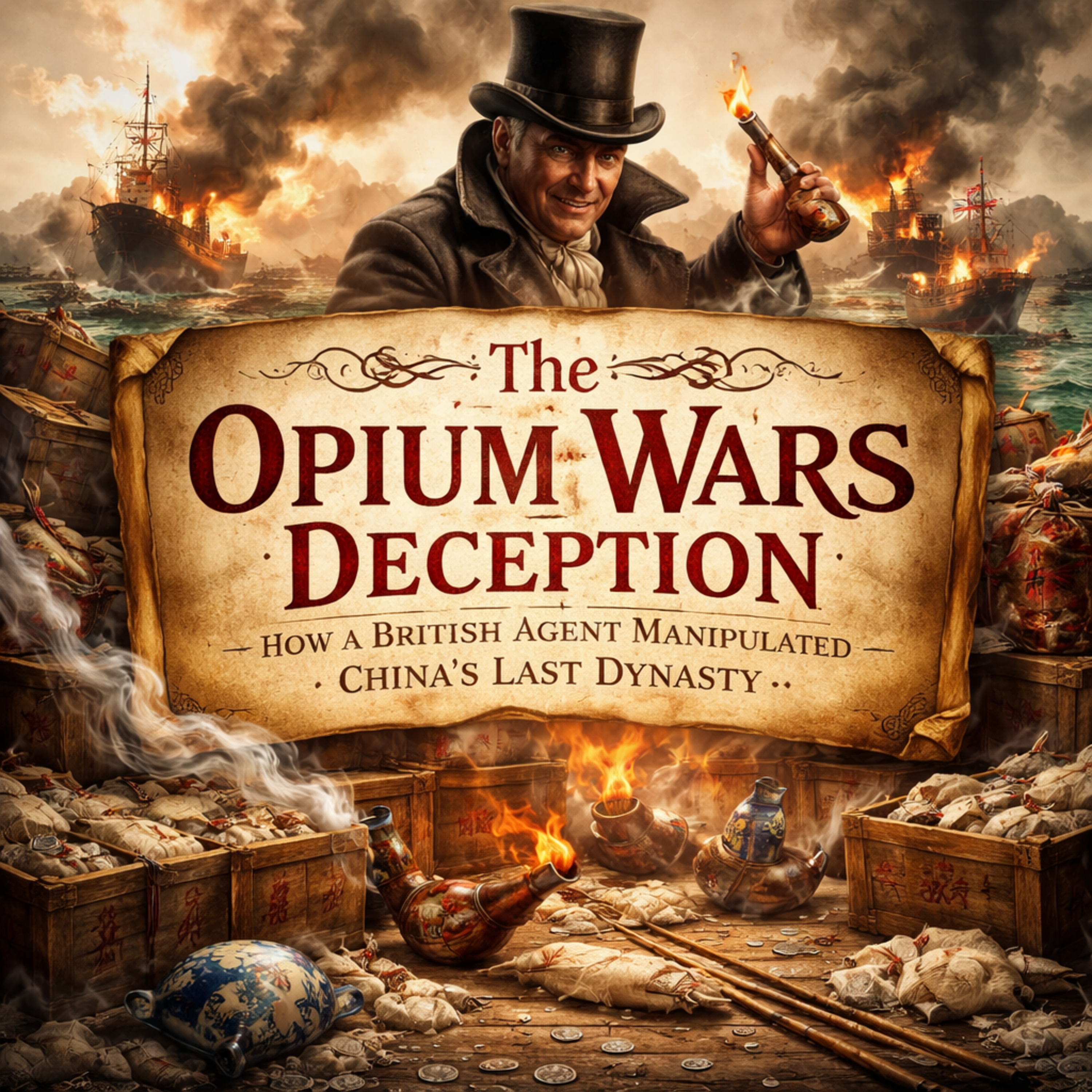 The Opium Wars Deception: How a British Agent Manipulated China's Last Dynasty
