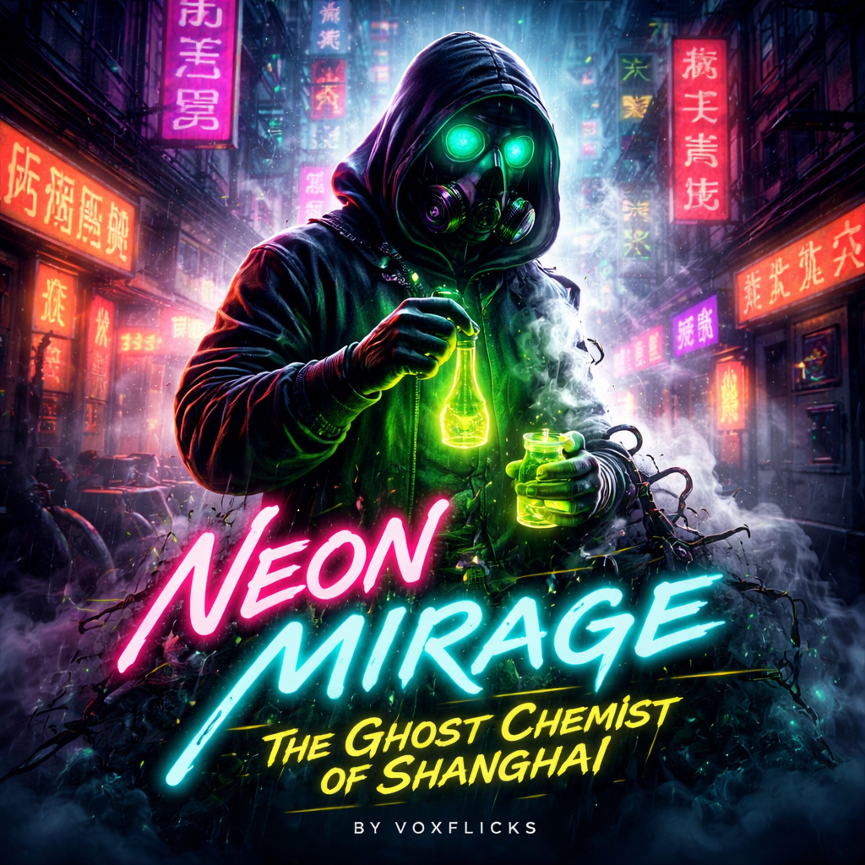 Neon Mirage: The Ghost Chemist of Shanghai