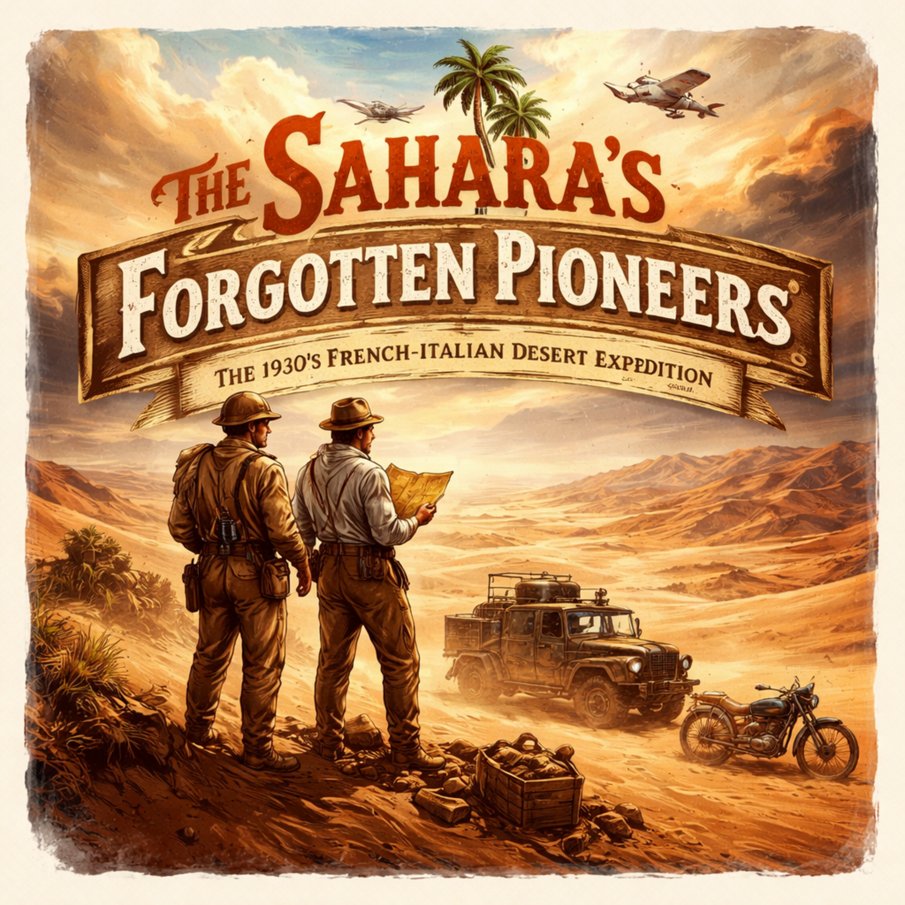 The Sahara’s Forgotten Pioneers: The 1930s French-Italian Desert Expedition