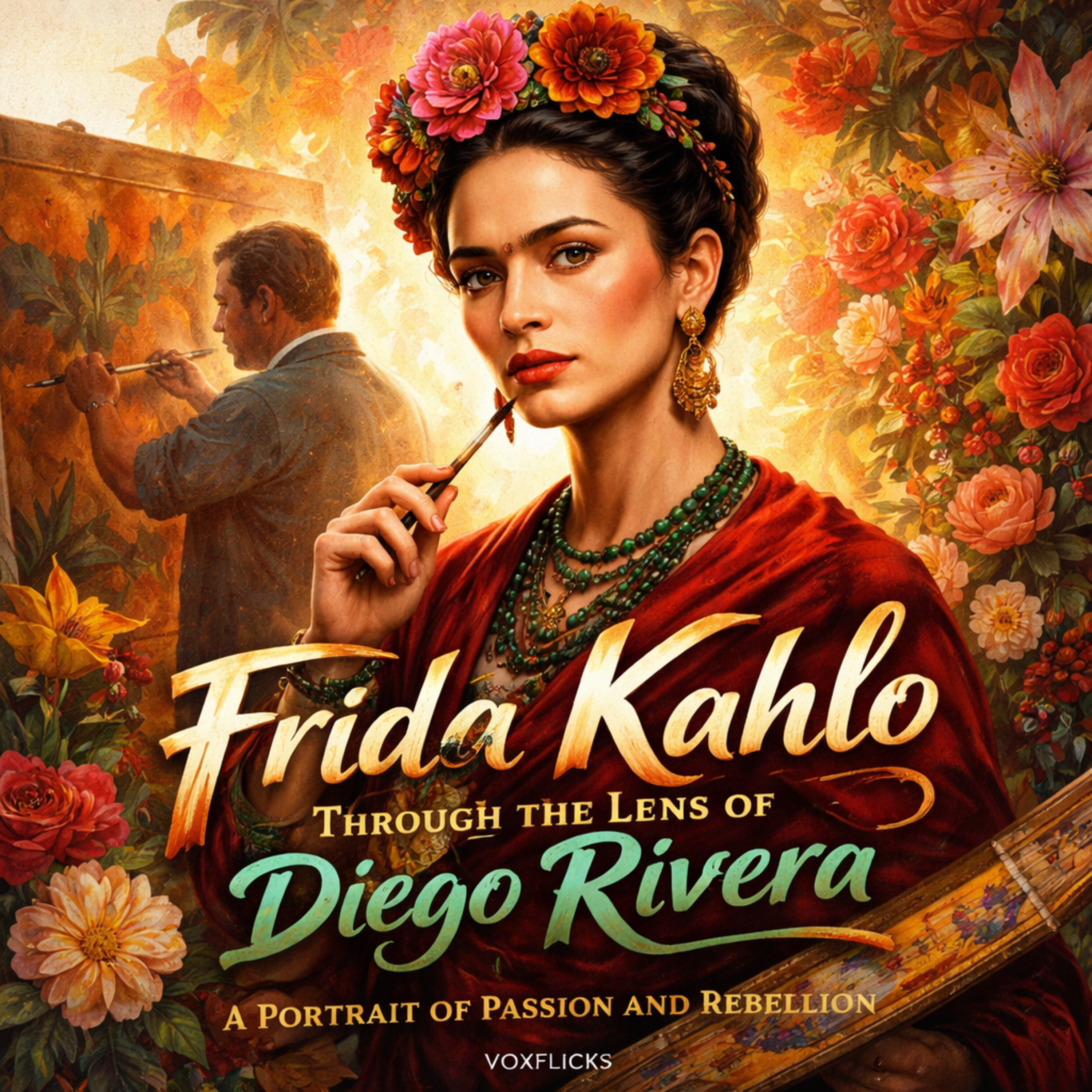 Frida Kahlo Through the Lens of Diego Rivera: A Portrait of Passion and Rebellion