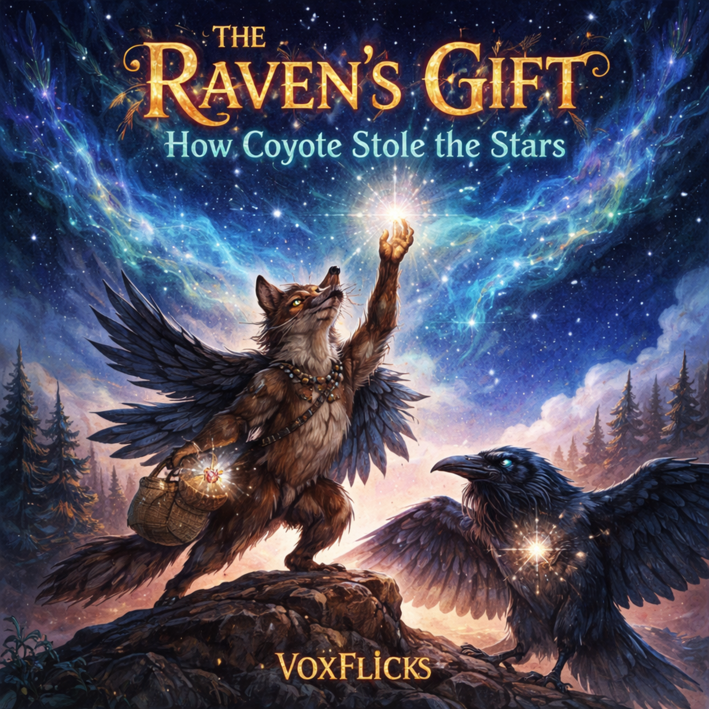 The Raven’s Gift: How Coyote Stole the Stars