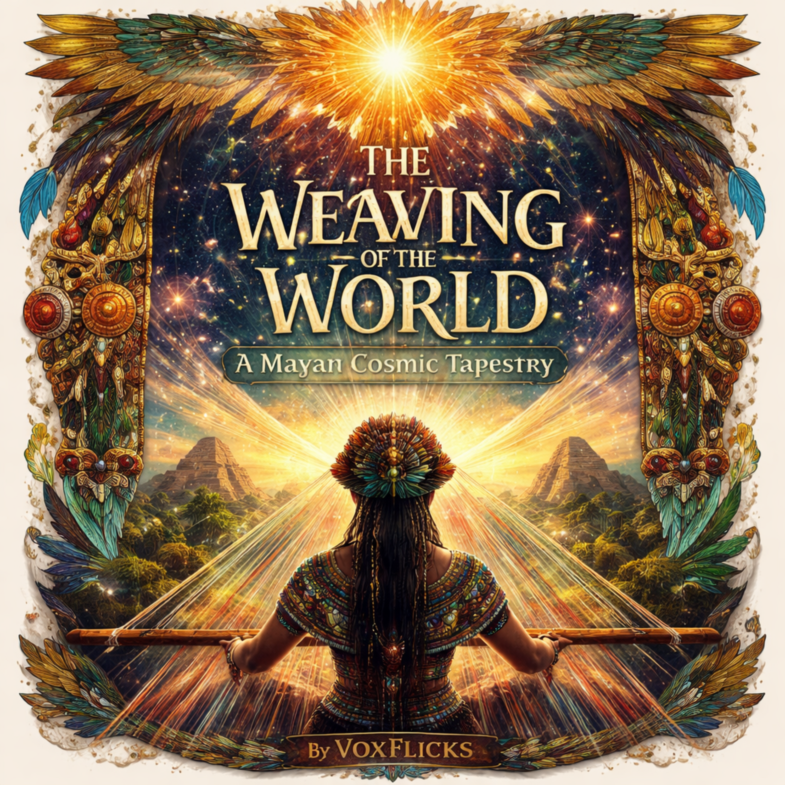 The Weaving of the World: A Mayan Cosmic Tapestry