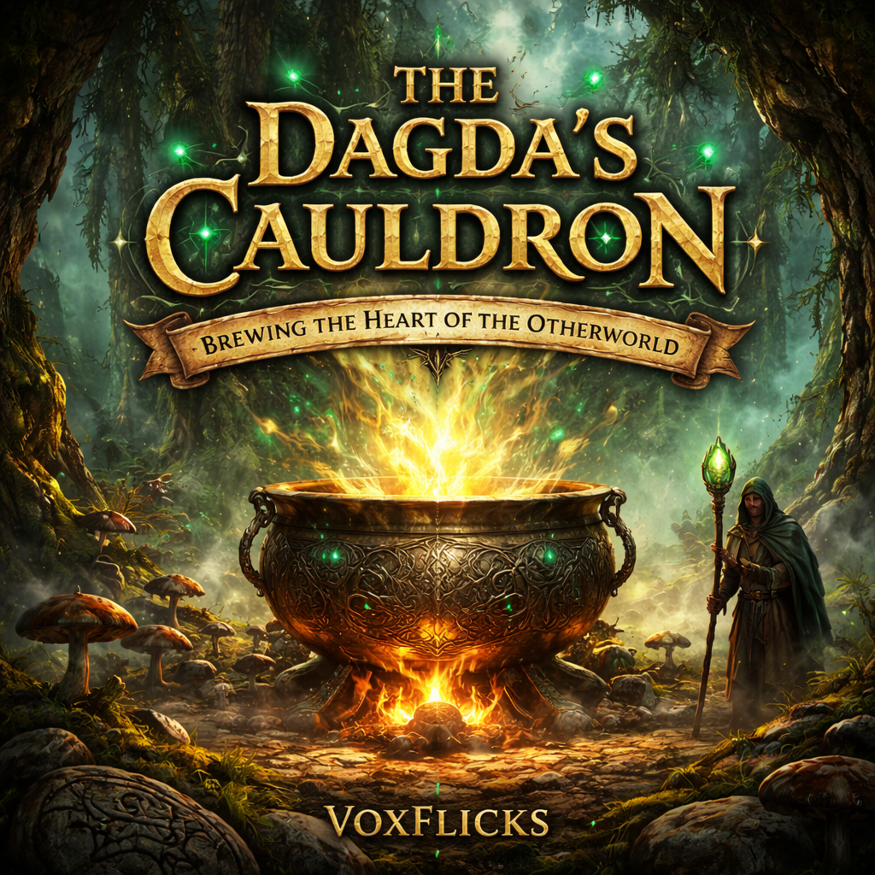 The Daghda's Cauldron: Brewing the Heart of the Otherworld