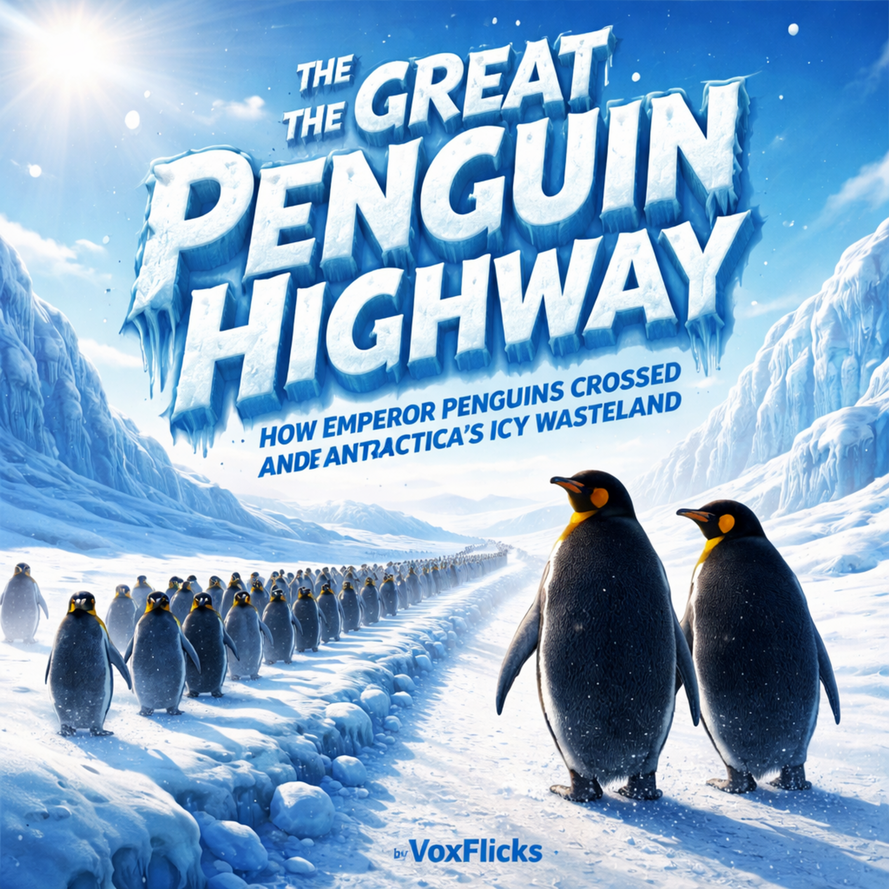 The Great Penguin Highway: How Emperor Penguins Crossed Antarctica's Icy Wasteland
