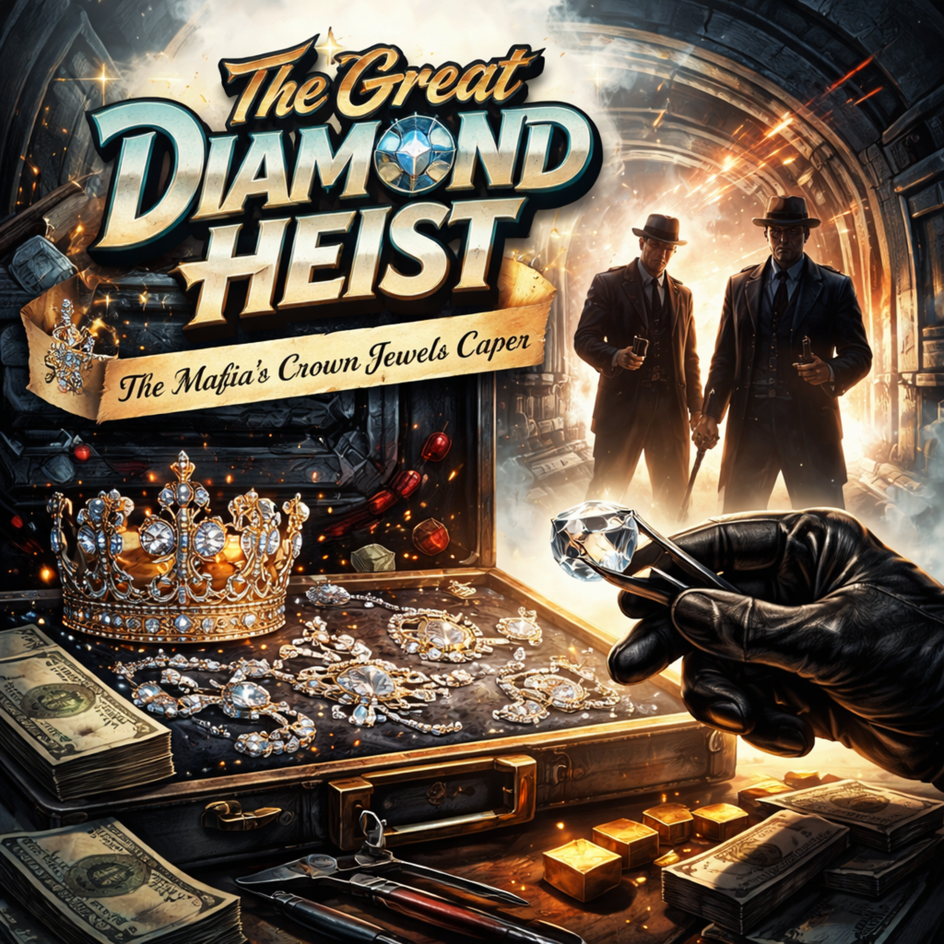 The Great Diamond Heist: The Mafia's Crown Jewels Caper