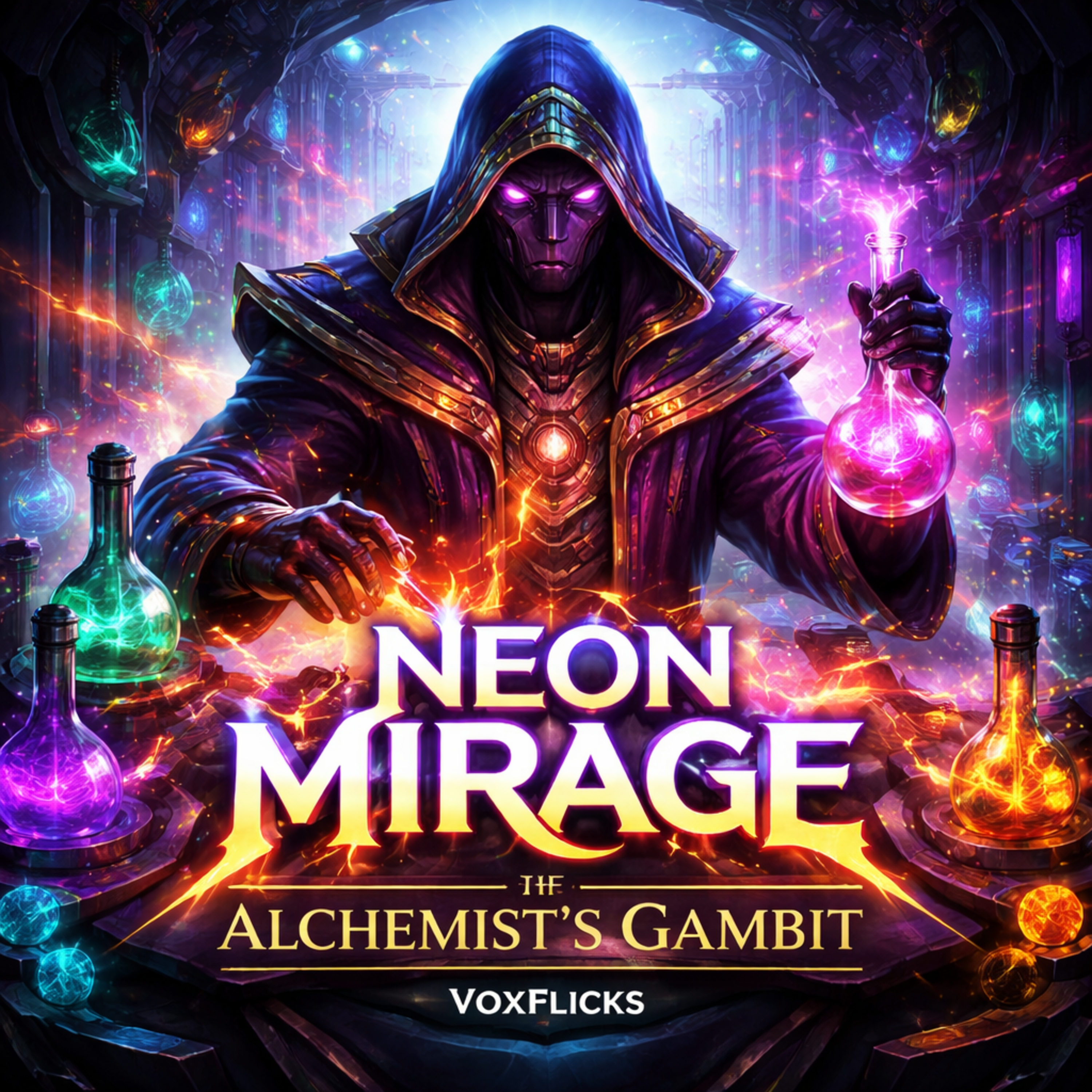 Neon Mirage: The Alchemist's Gambit