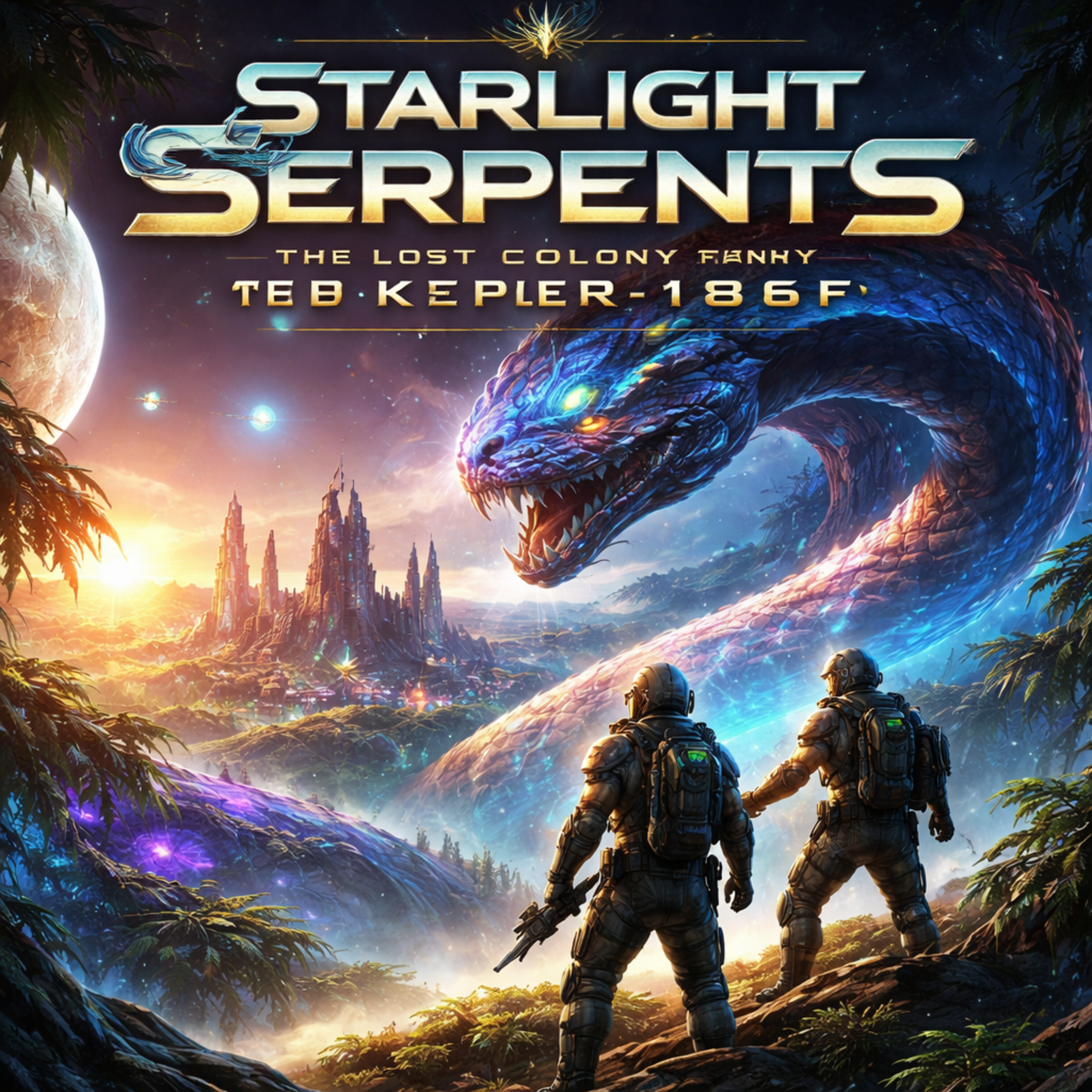 Starlight Serpents: The Lost Colony of Kepler-186f