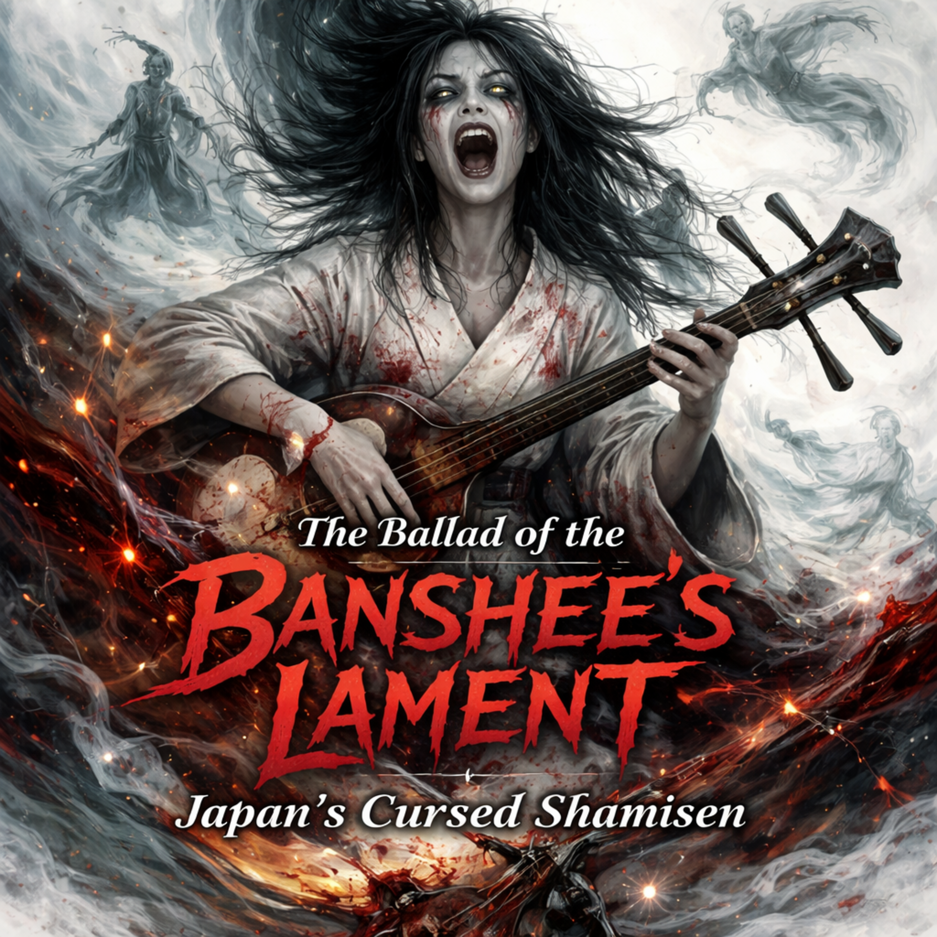 The Ballad of the Banshee's Lament: Japan's Cursed Shamisen